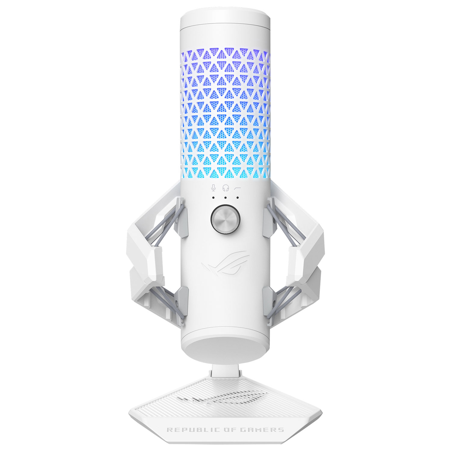 ASUS ROG Carnyx Jeu USB Microphone Condenseur - blanc - Seulement chez Best Buy