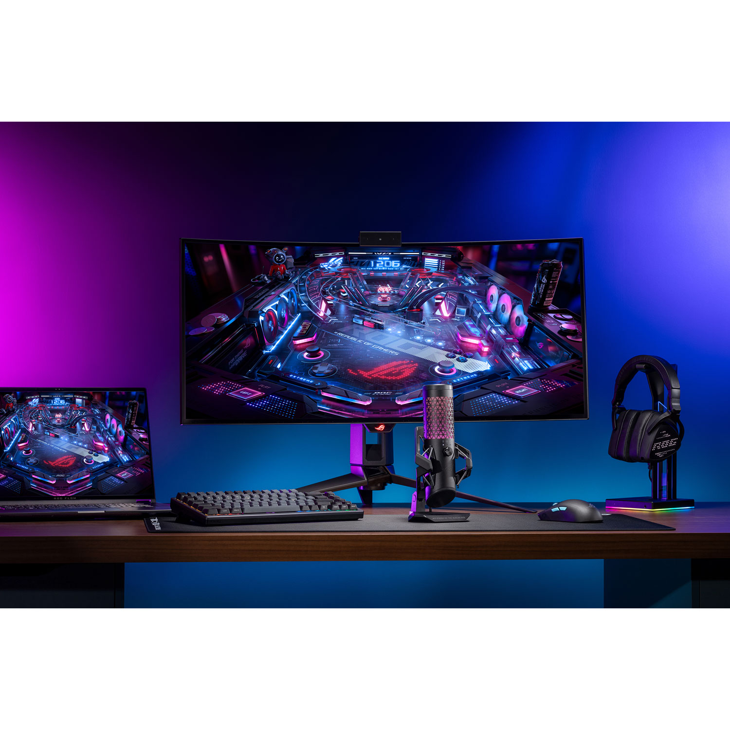 Microphone à condensateur USB pour le jeu ROG Carnyx d'ASUS - Noir - Exclusivité Best Buy