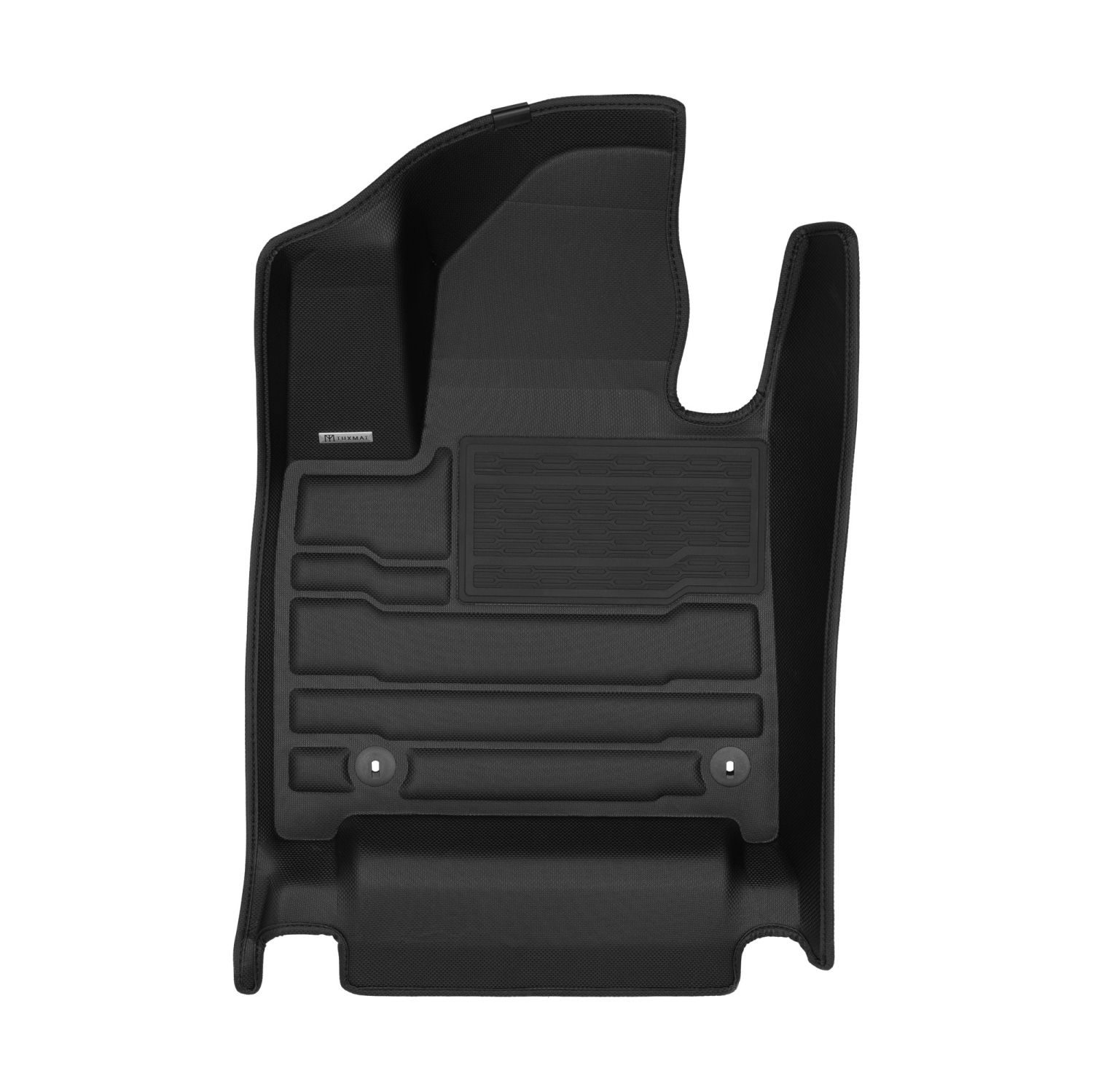 TuxMat - For Hyundai Santa Fe 7-Seater 2024 Models - Custom Car Mats - Maximum Coverage, All Weather, Laser Measured - This Full Set Includes 1st,