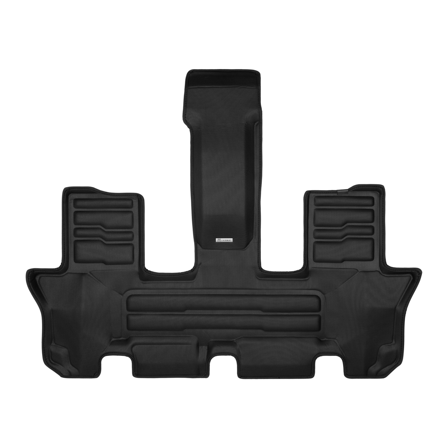 TuxMat - For Hyundai Santa Fe 7-Seater 2024 Models - Custom Car Mats - Maximum Coverage, All Weather, Laser Measured - This Full Set Includes 1st,