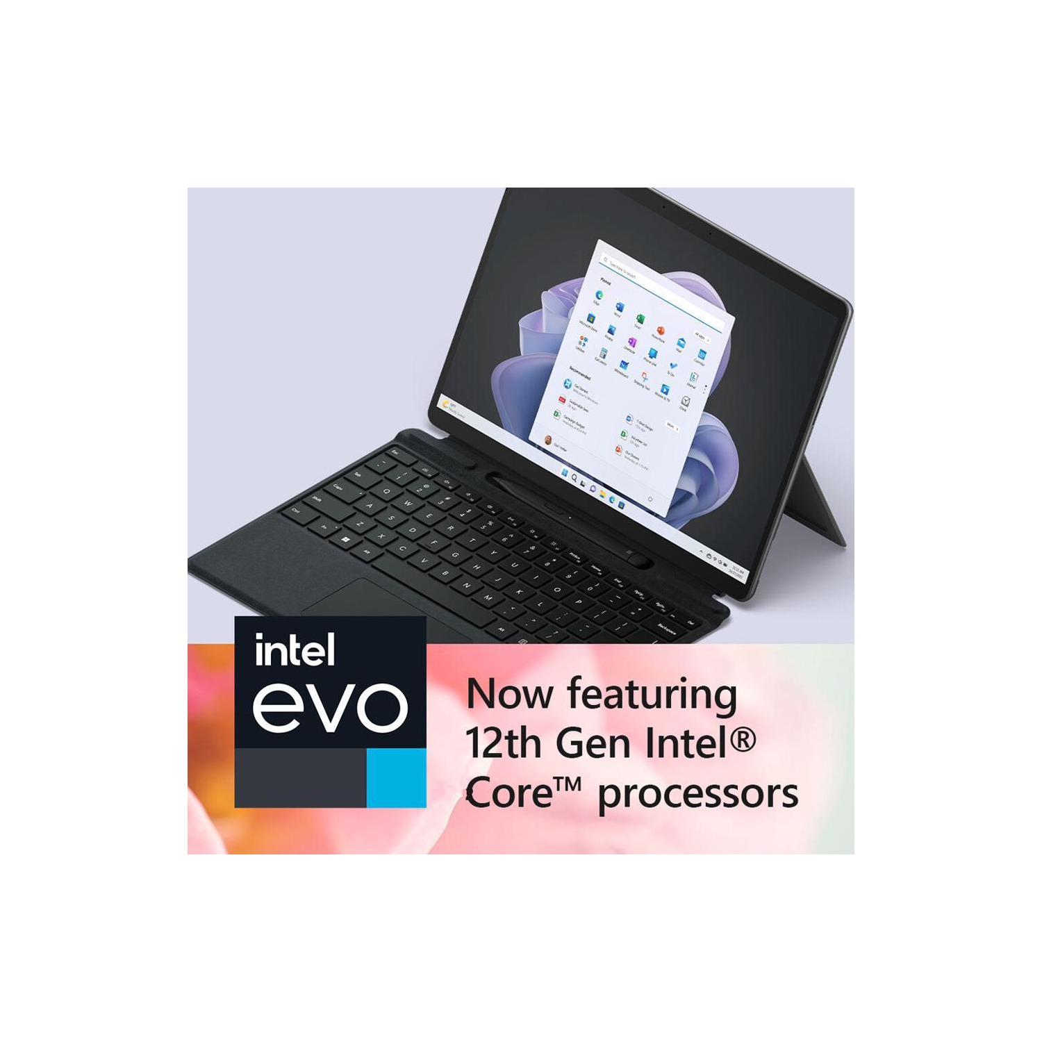 Refurbished Microsoft Surface Pro 9 - Intel Core i7-1255U/16GB LPDDR5/256GB SSD, Windows 11 Home, Graphite (Device Only)