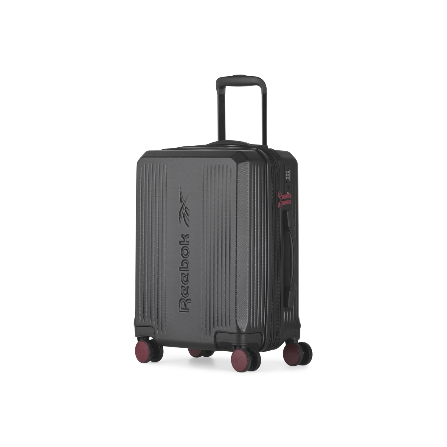 Reebok Commitment Hardside Carry-On Luggage with Expansion - Black