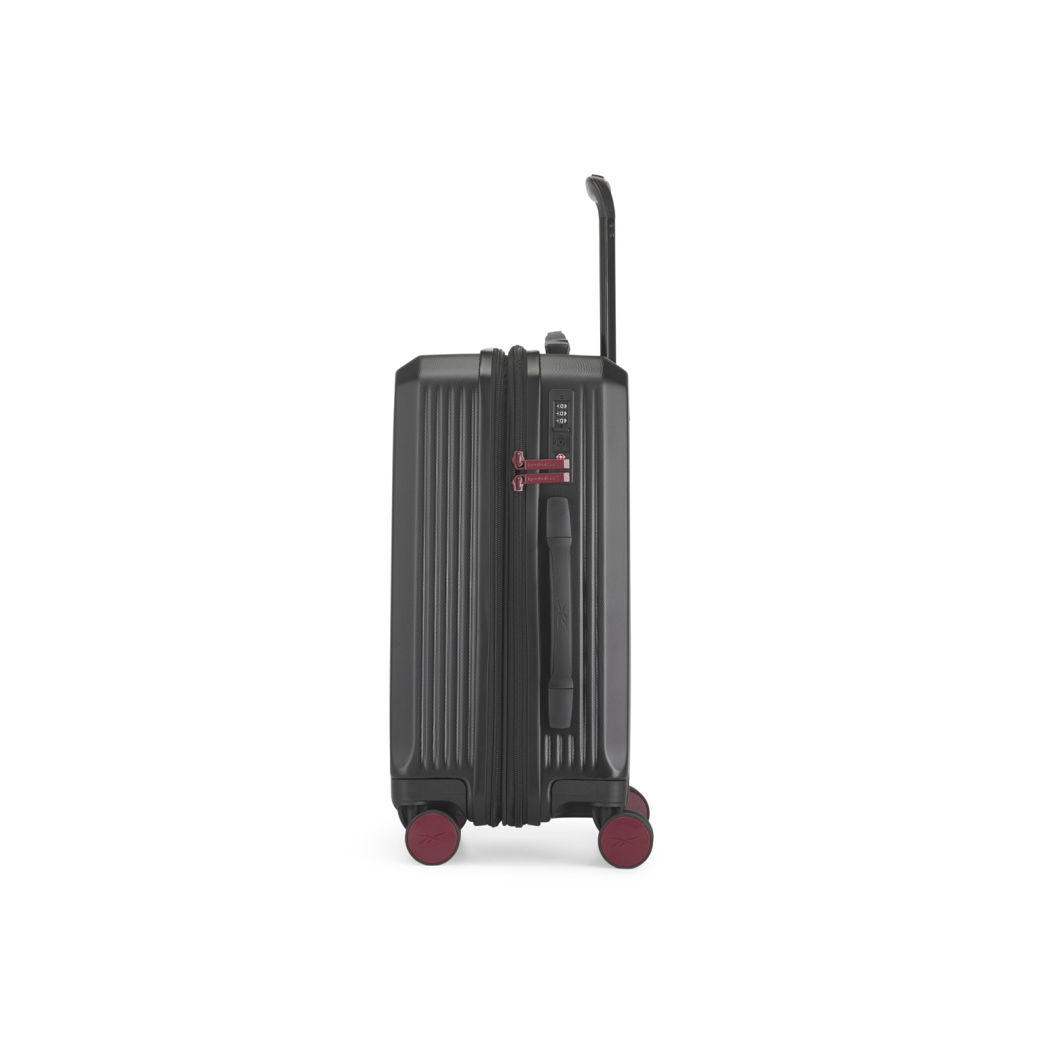 Reebok Commitment Hardside Carry-On Luggage with Expansion - Black