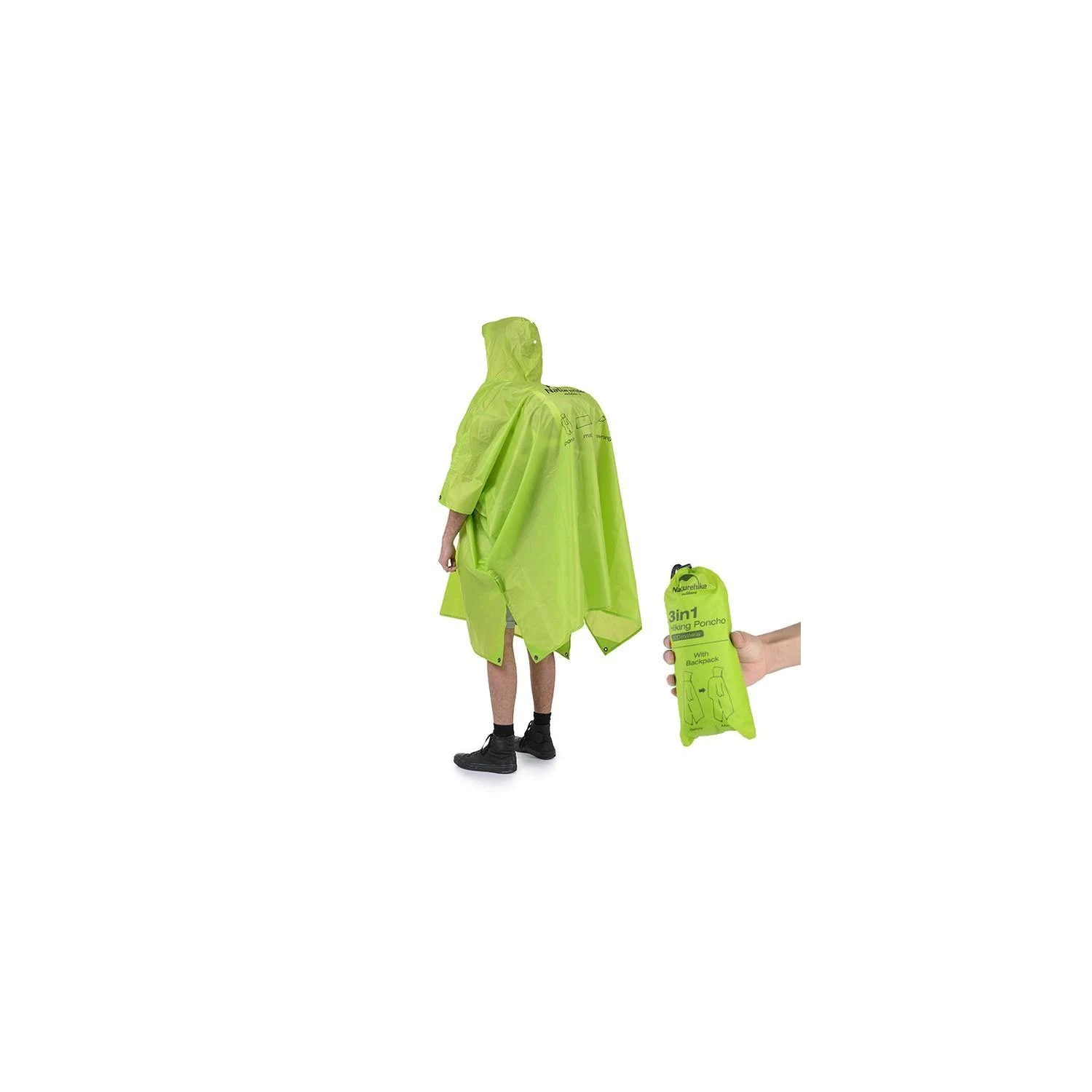 Naturehike 3 in 1 Multifunction Poncho Raincoat – Naturehike