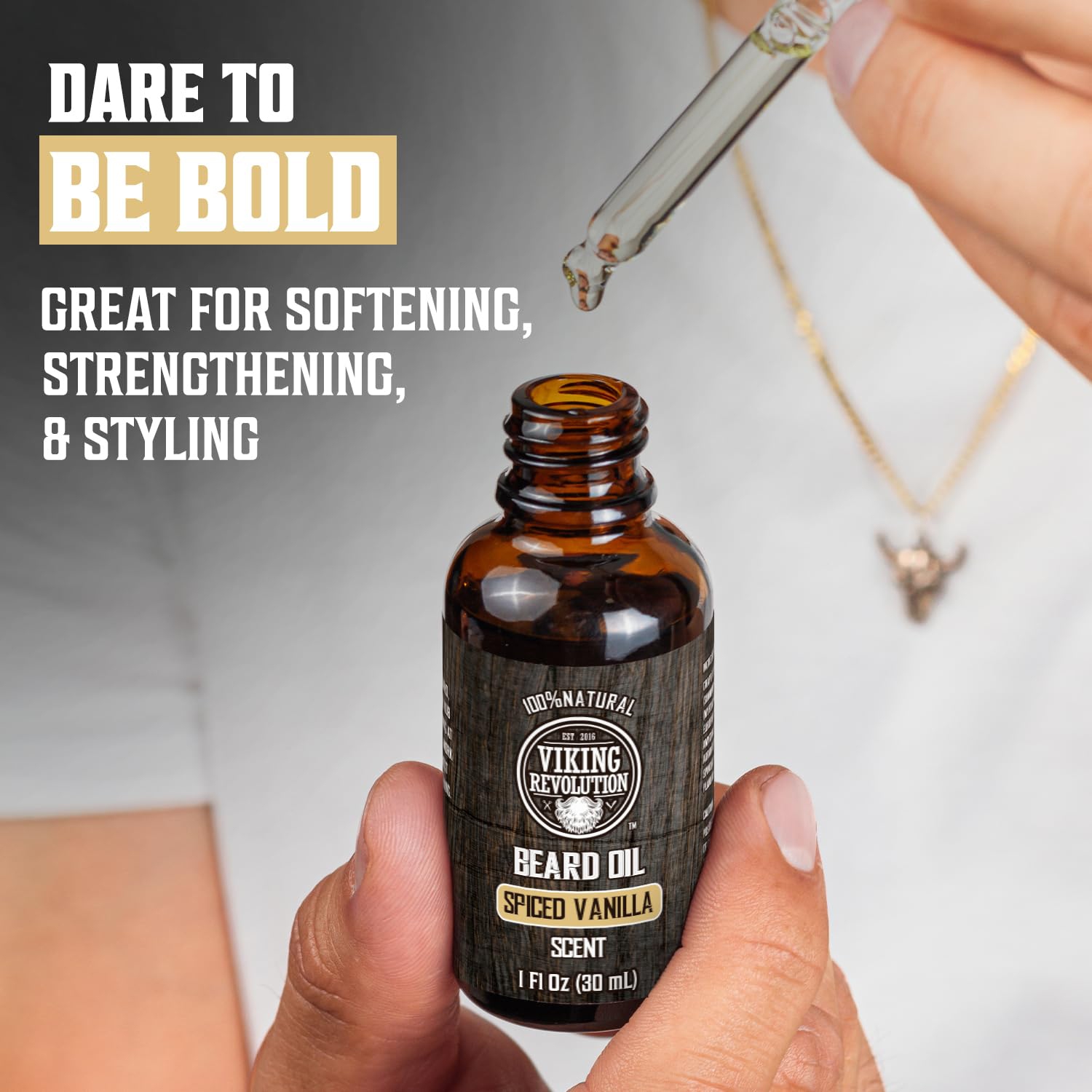 Viking Revolution Beard Oil for Men -