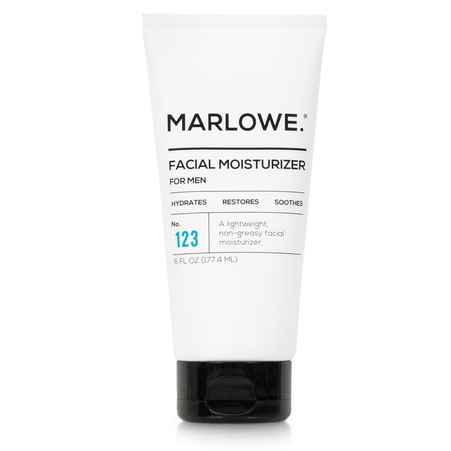MARLOWE. No. 123 Men's Facial Moisturizer, 6 oz