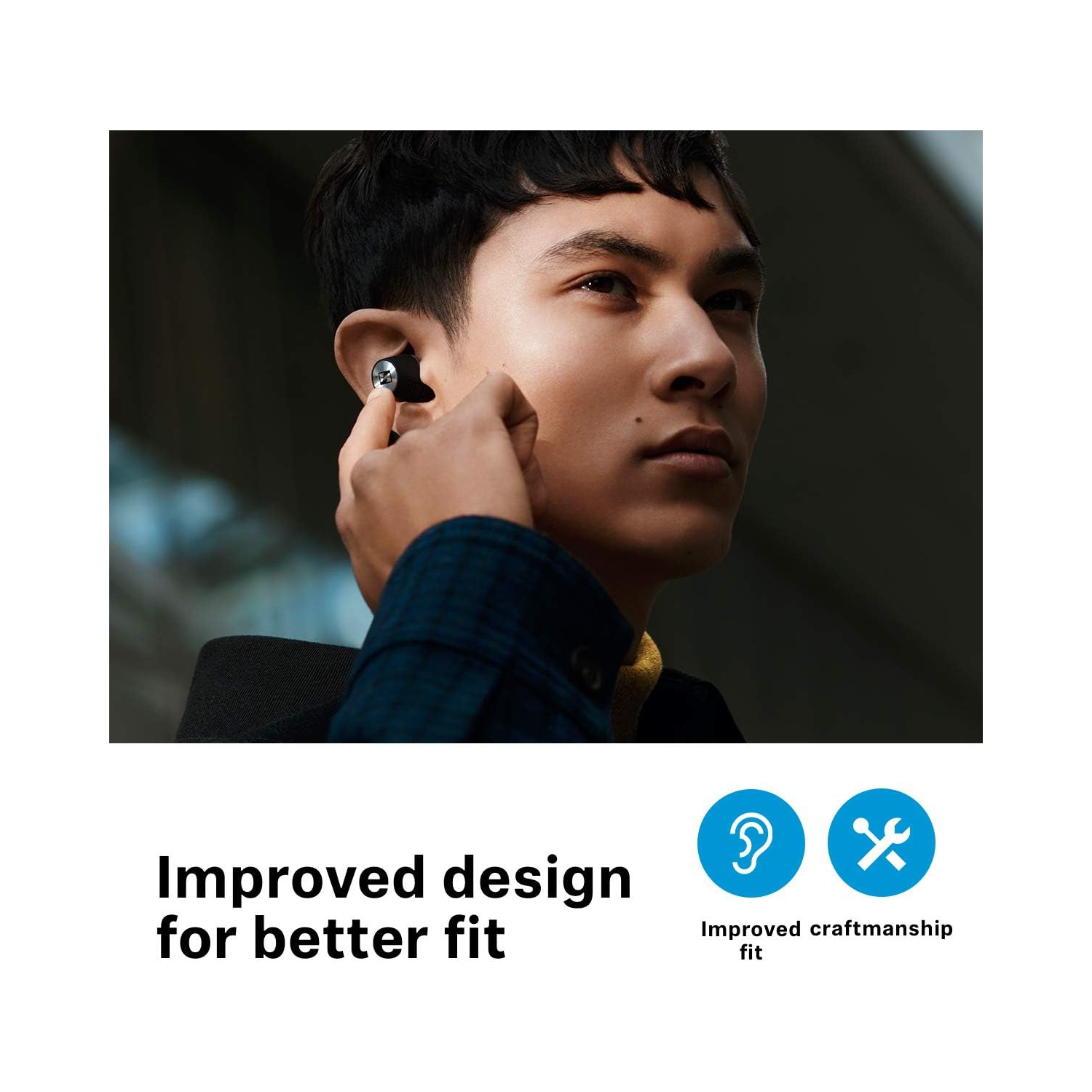 Refurbished - Sennheiser Momentum True Wireless 2, Bluetooth earbuds with active noise cancellation