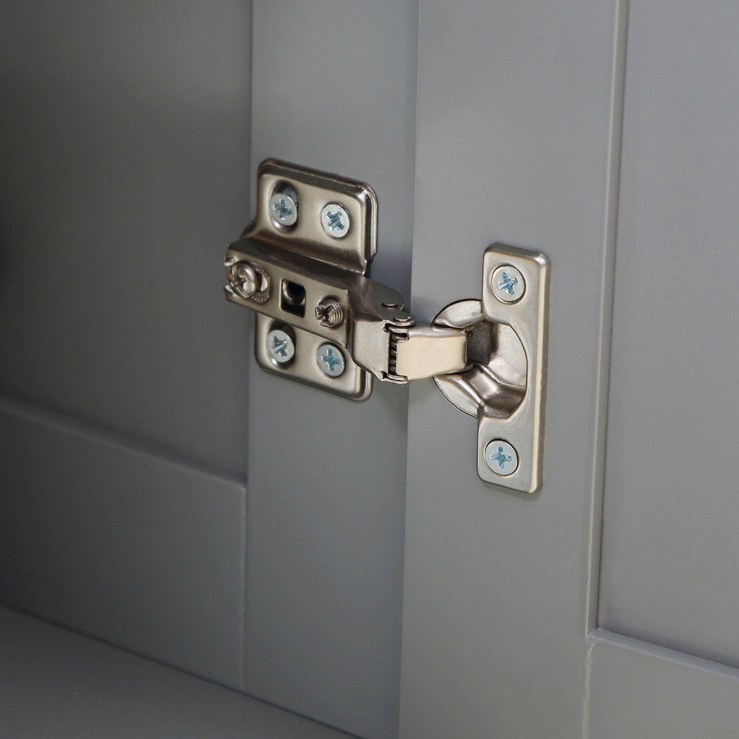 HOMCOM Kitchen Island with Storage, Rolling Kitchen Cart on Wheels with Stainless Steel Top, 2 Drawers, 2 Cabinets, Spice Rack, Knife and Towel Rack,