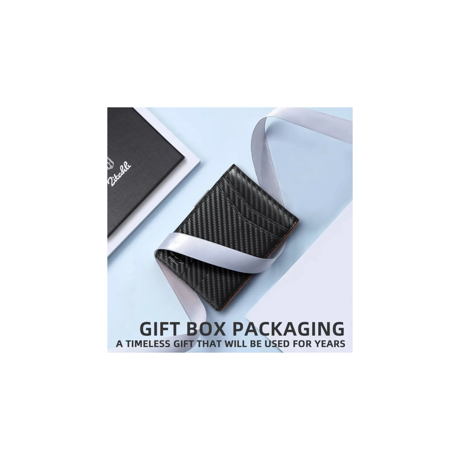 Men's RFID Blocking Bifold Wallet - Larger Capacity with 12 Slots, Minimalist Design for Front Pocket Comfort, Includes ID Window