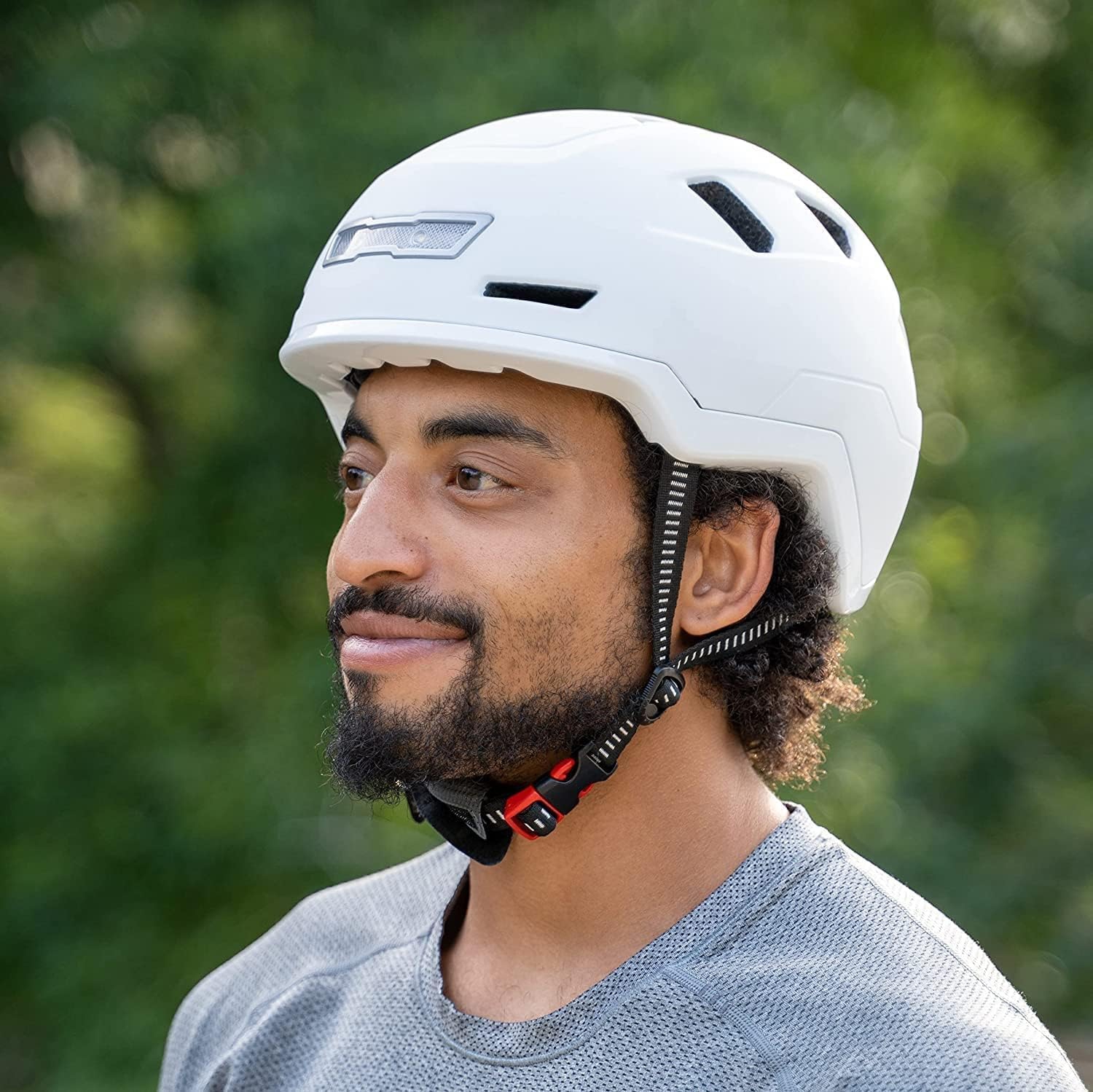 XNITO Electric Bike Helmet with LED Lights - CPSC & NTA-8776 Dual Certified - Class 3 E-Bikes, Bicycle, Scooters, Onewheel, Skateboard - LIGHTNING