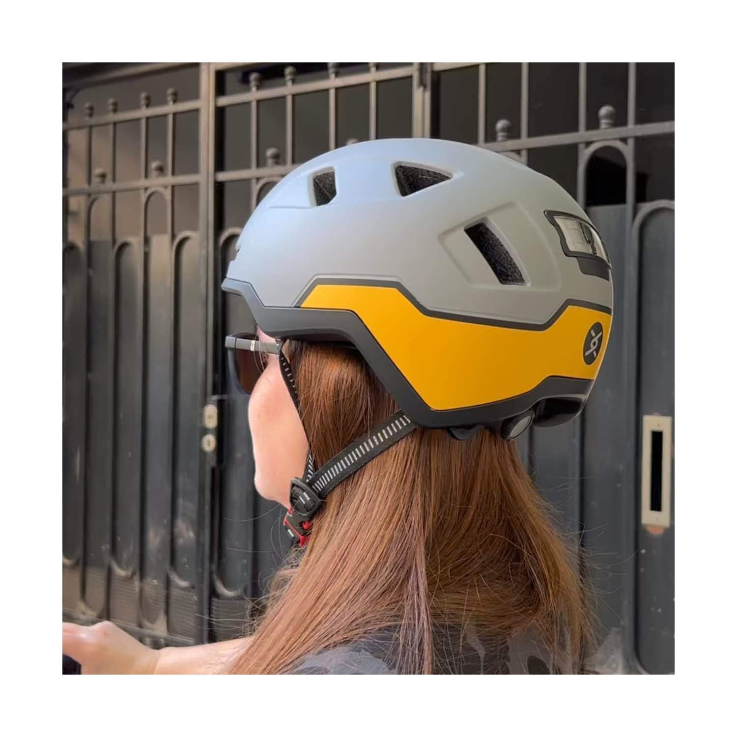 XNITO Electric Bike Helmet with LED Lights - CPSC & NTA-8776 Dual Certified - Class 3 E-Bikes, Bicycle, Scooters, Onewheel, Skateboard - GULL