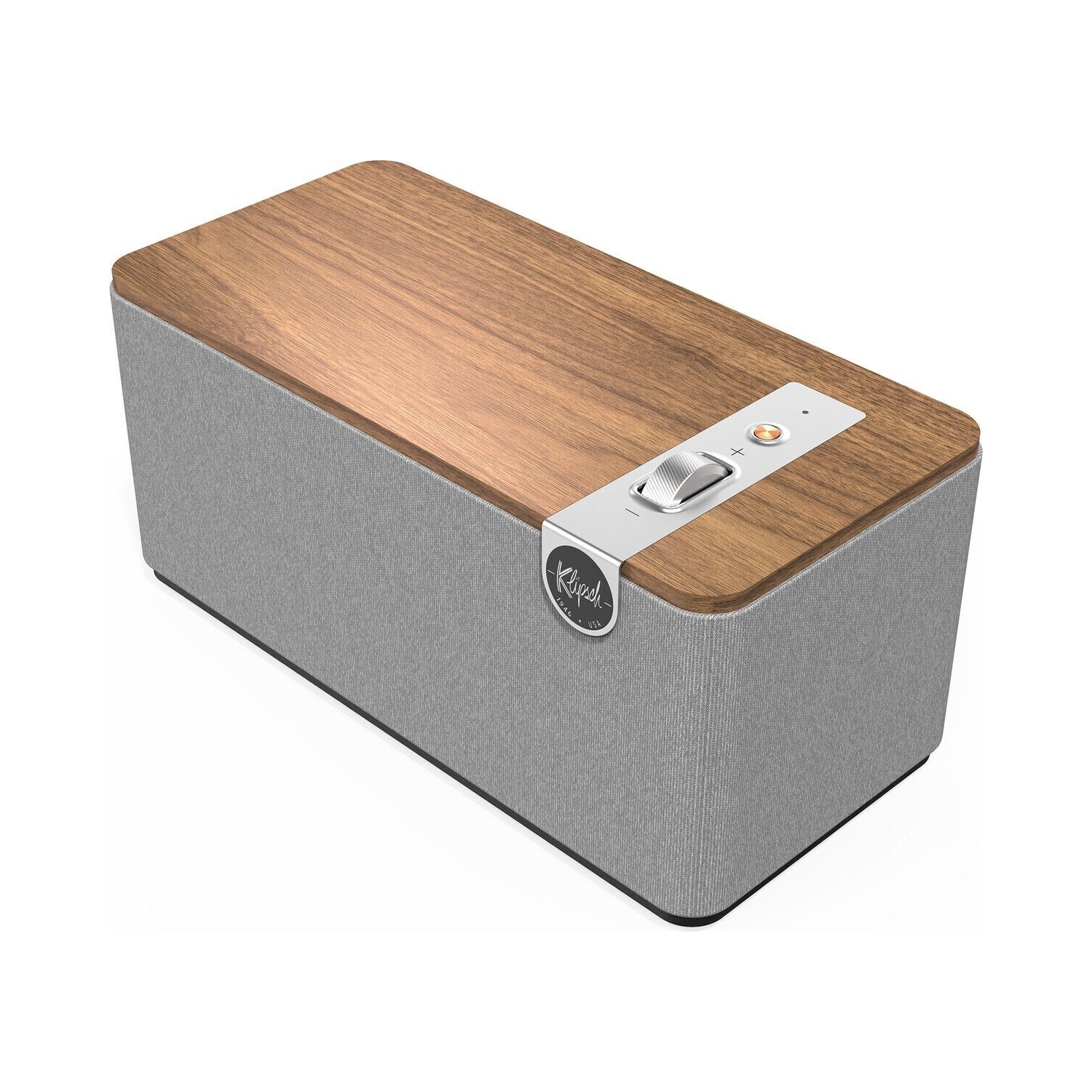 KLIPSCH HERITAGE THE ONE PLUS | SYSTÈME DE HAUT-PARLEURS BLUETOOTH COMPACT HAUT DE GAMME - NOYER