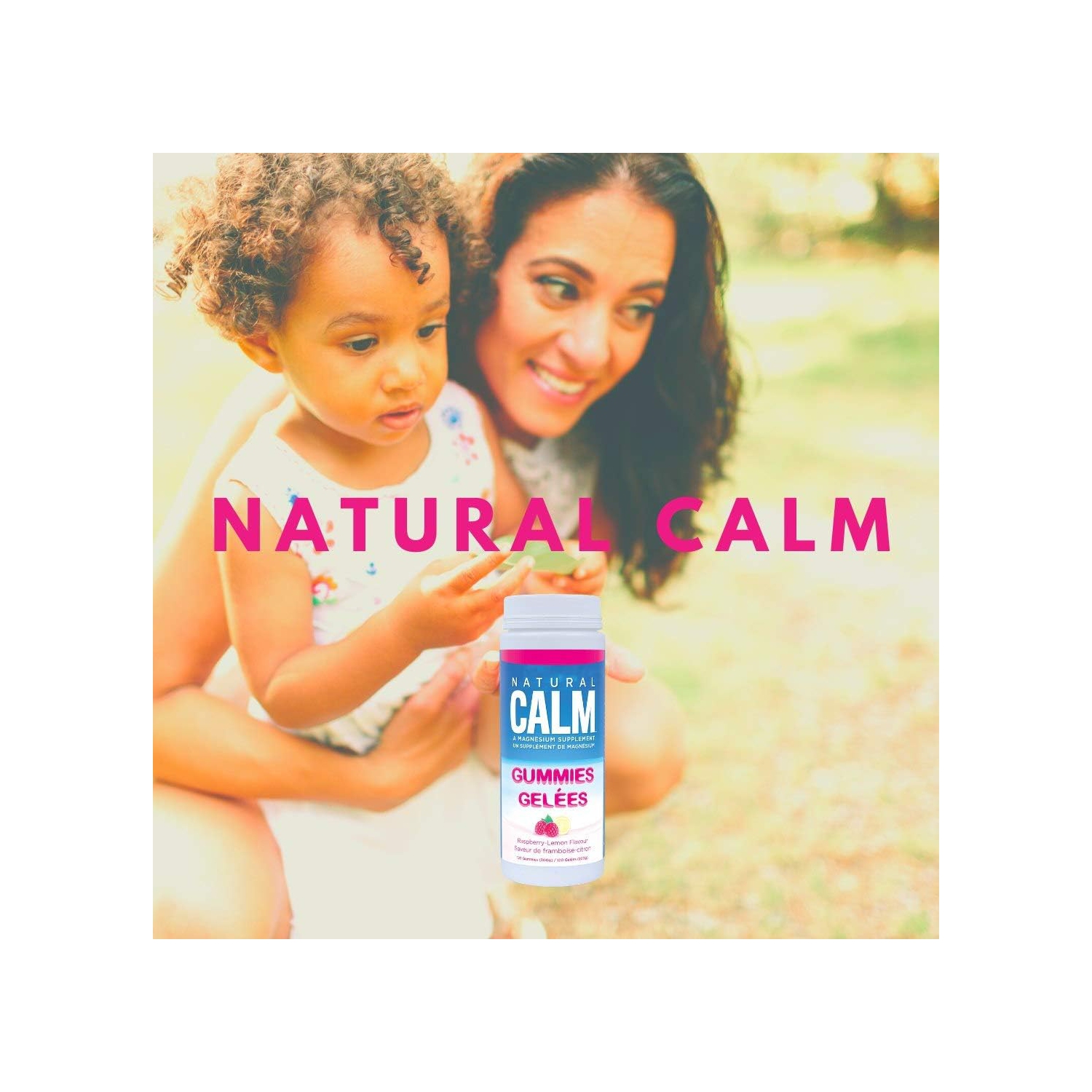 Natural Calm Magnesium Gummies, 120 Count - Chewable