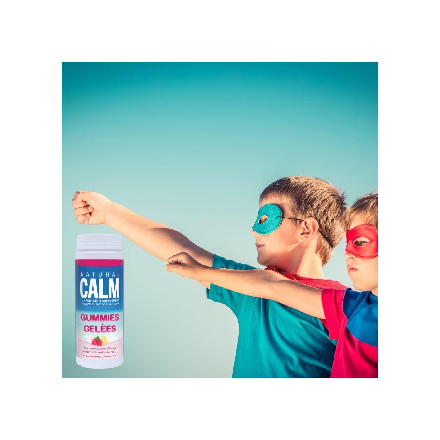 Natural Calm Magnesium Gummies, 120 Count - Chewable