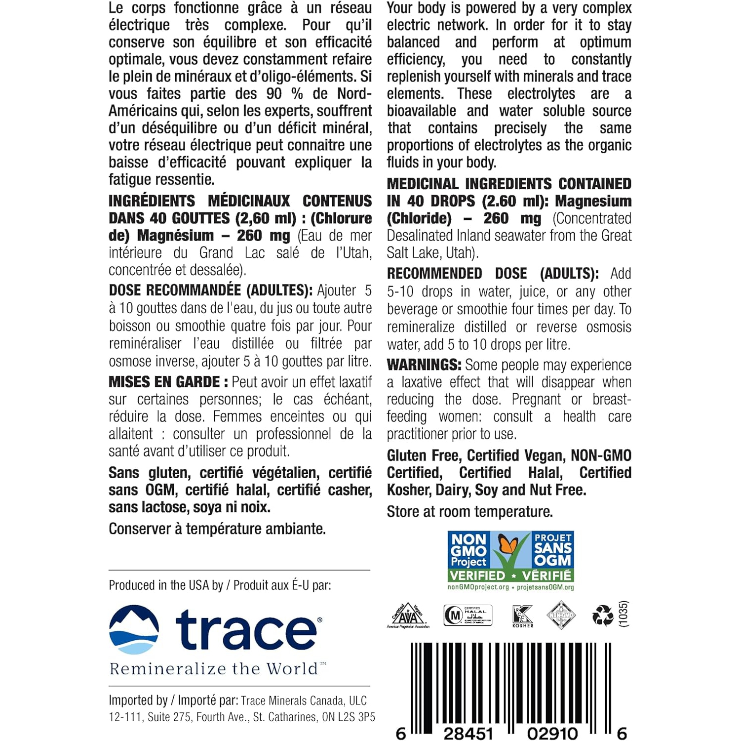 Monnol - Concentrace Trace Mineral Drops, 60ml