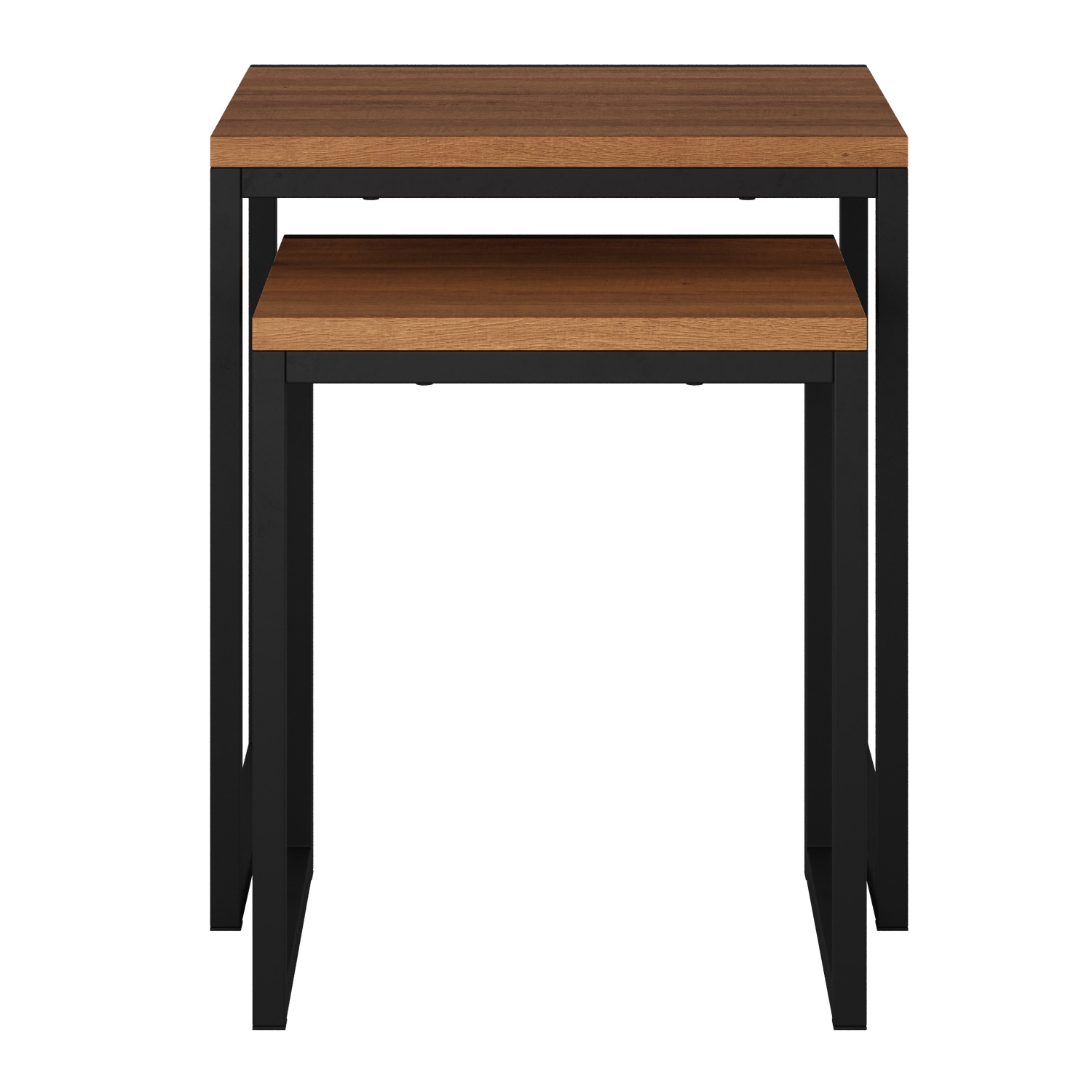 CorLiving LFF-390-C Square Nesting Side Tables