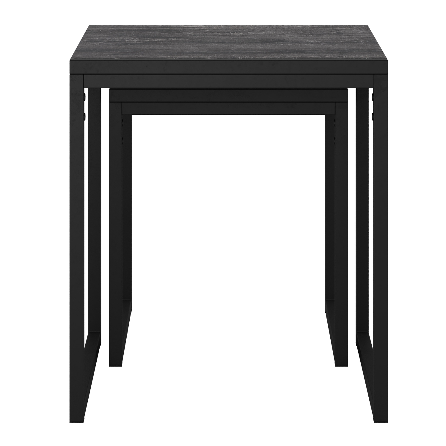 CorLiving LFF-393-C Square Nesting Side Tables