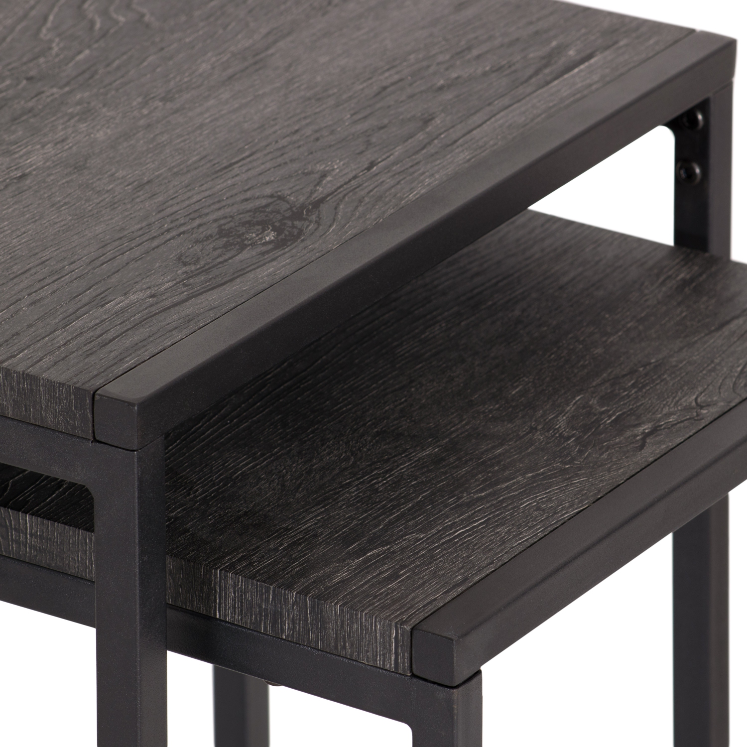 CorLiving LFF-393-C Square Nesting Side Tables
