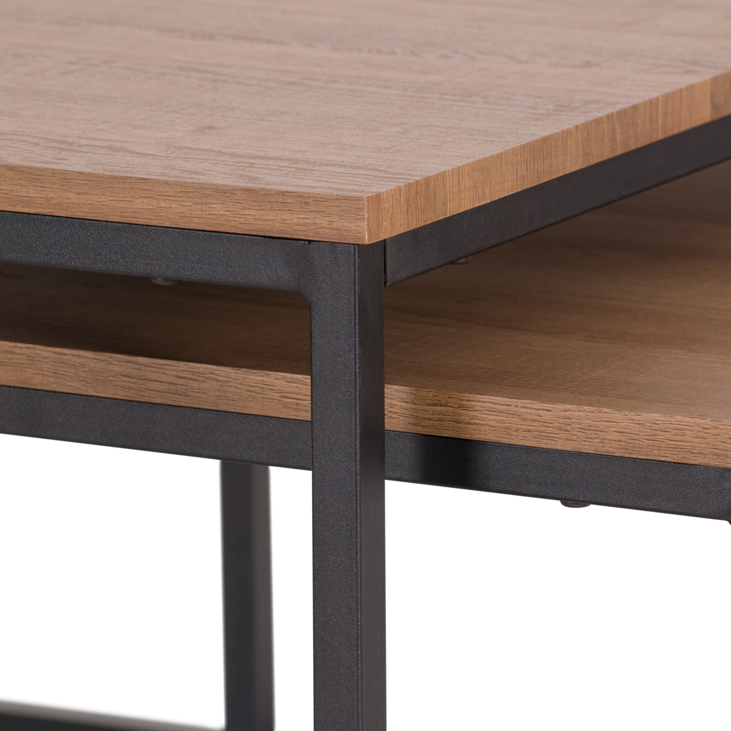 Table basse gigogne de CorLiving - Bois brun