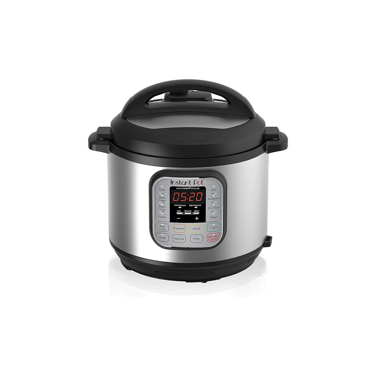 Instant Pot Duo 7-in-1 Electric Pressure Cooker - 6 Quart Stainless Steel, Includes App with 800+ Recipes