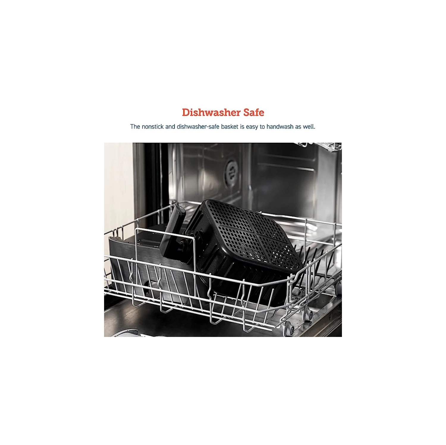 5.8qt Max XL Air Fryer Oven Combo - 12 One-Touch Custom Functions, Nonstick, Dishwasher-Safe, Cookbook & Online Recipes