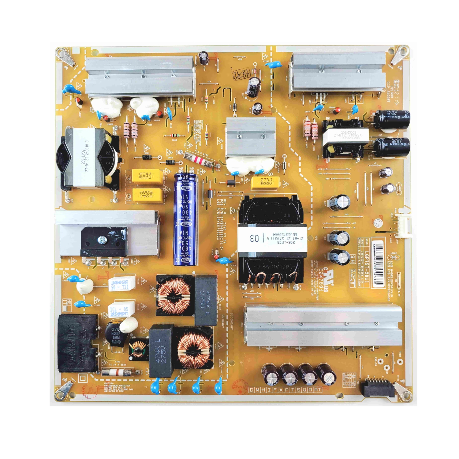 Refurbished (Good) LG Power supply Board EAY65769222