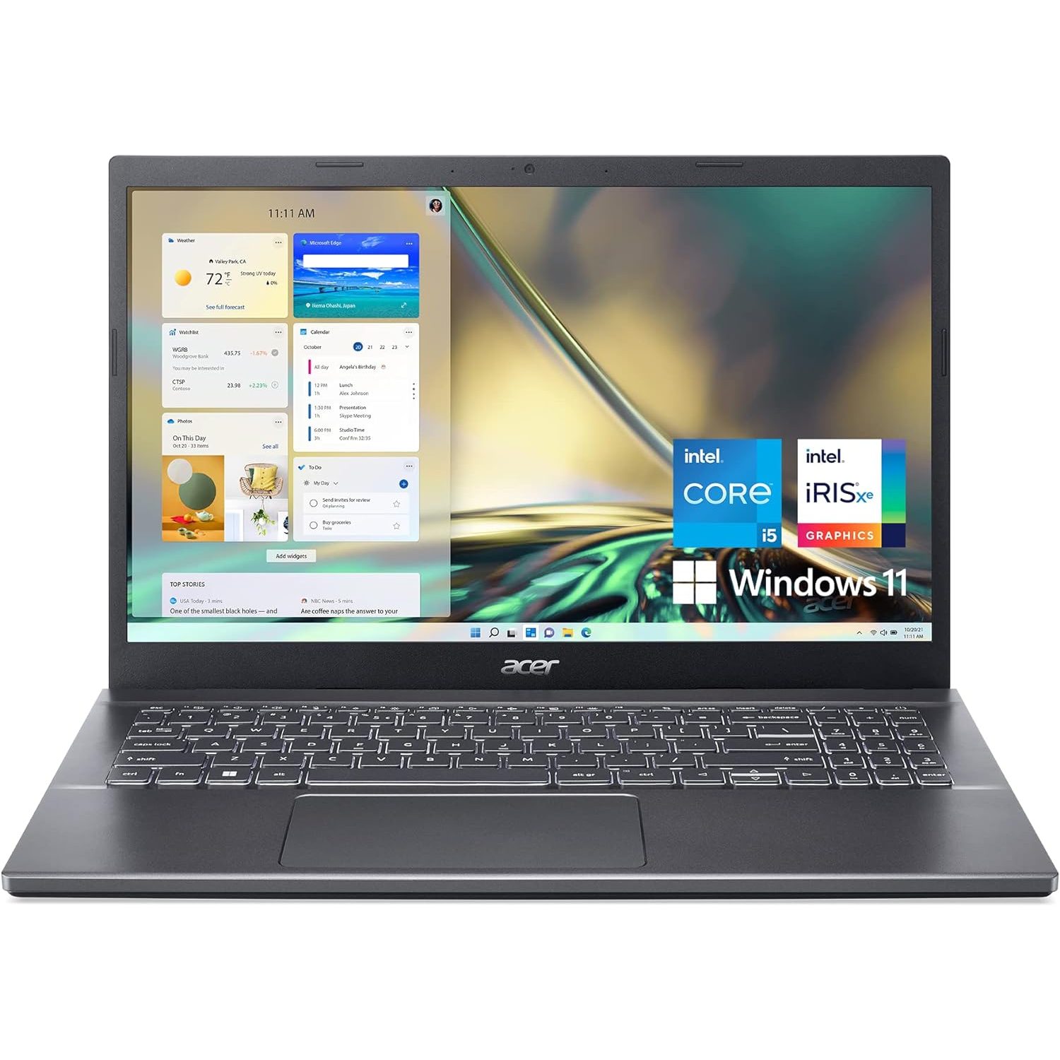 Acer 15.6” Aspire 5 laptop (Intel I5-12450H/16Gb RAM/1.0Tb SSD/Win11) - Open Box w/ 1 Year Warranty