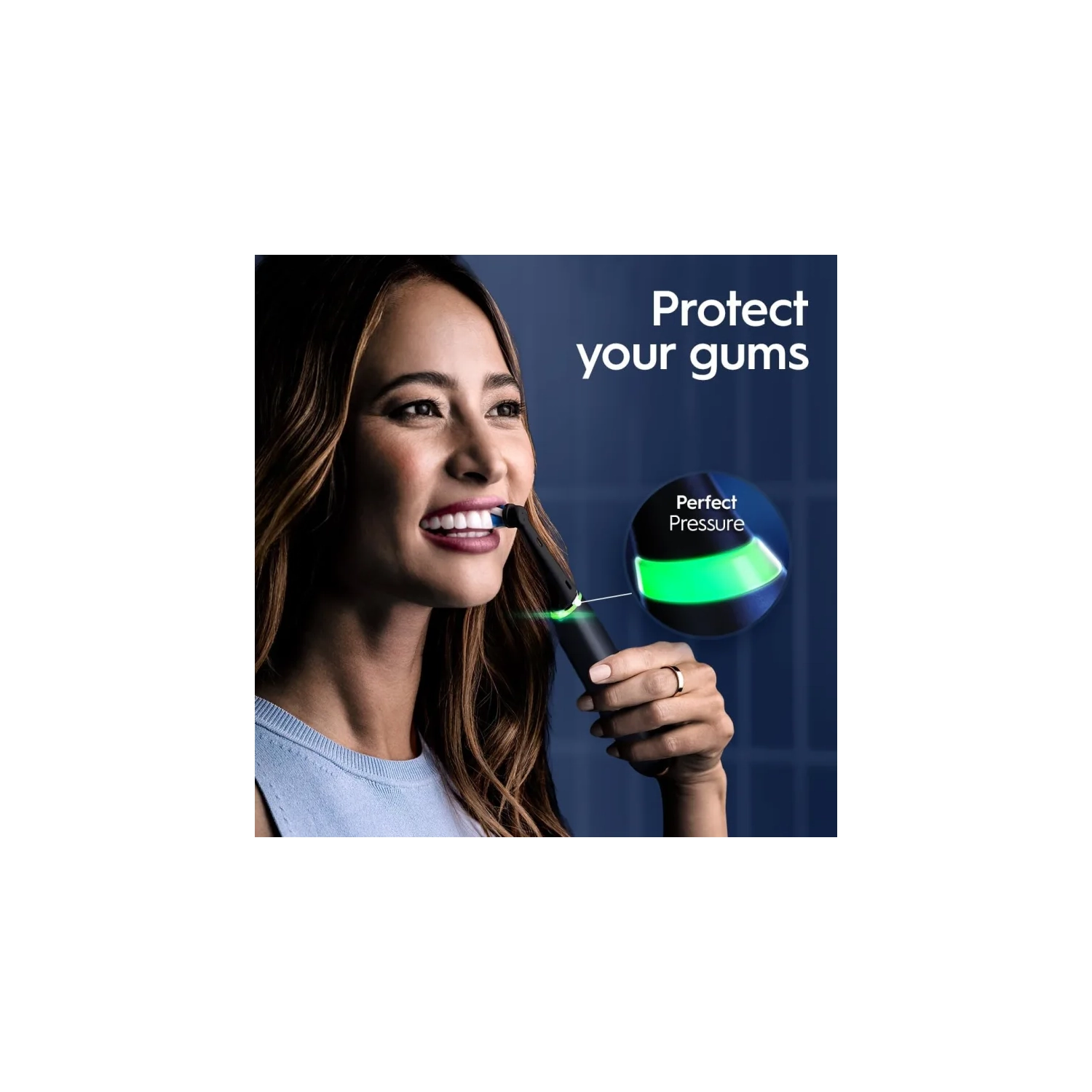 Oral-B Power iO Series 9 Electric Toothbrush - Black Onyx, Rechargeable with 4 Brush Heads and Charging Travel Case