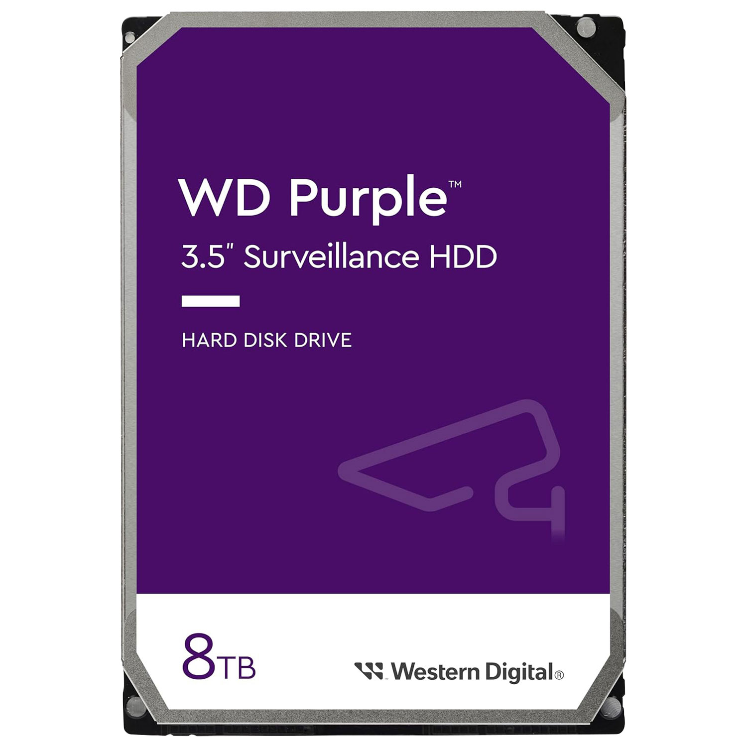 Disque dur interne de bureau SATA 3,5 po 8 To 5040 tr/min de WD - Violet