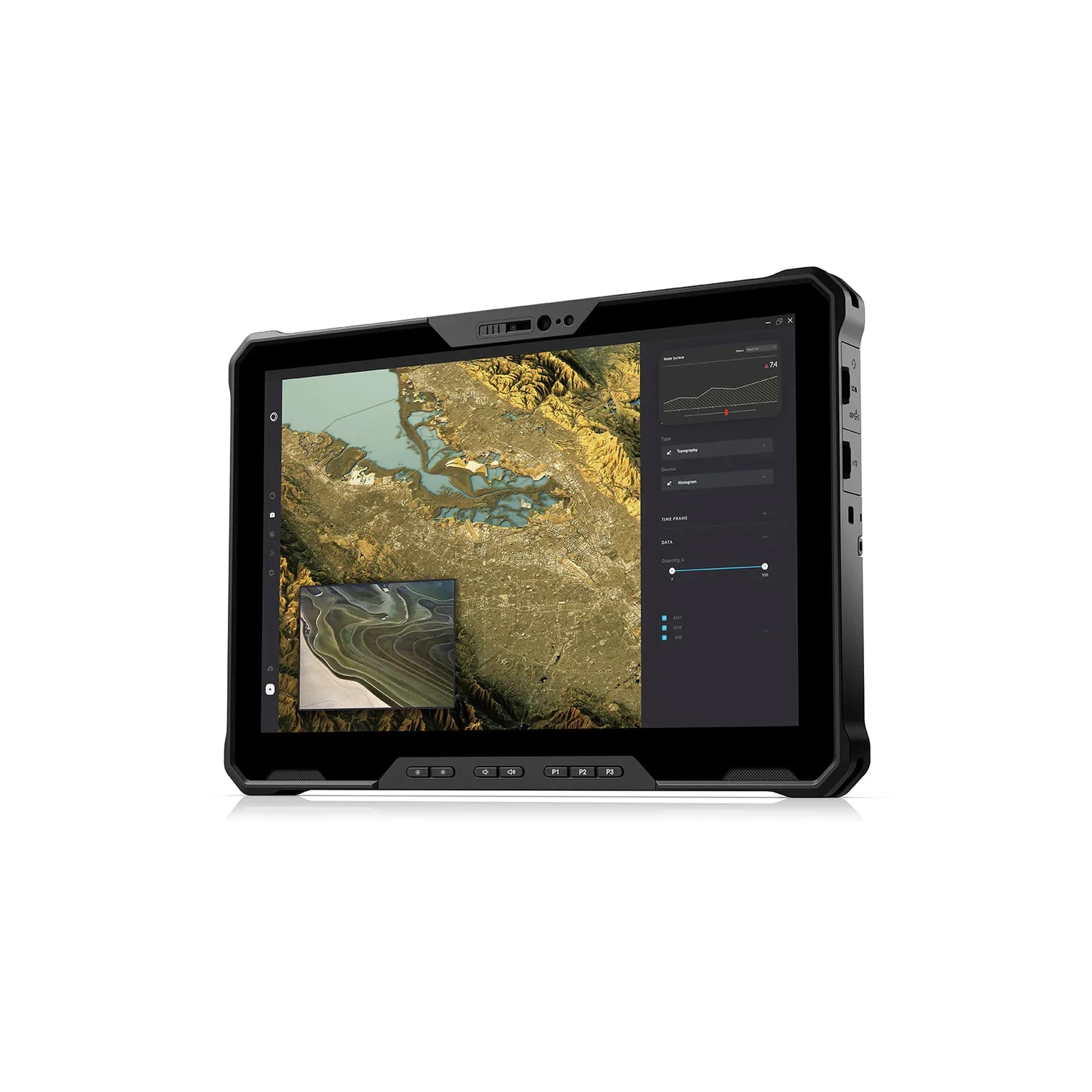 Refurbished (Excellent) Dell Latitude 7230 Rugged Extreme Tablet: Intel i5-1240U/8GB RAM/256GB SSD/Windows 11 Pro/12" Touchscreen