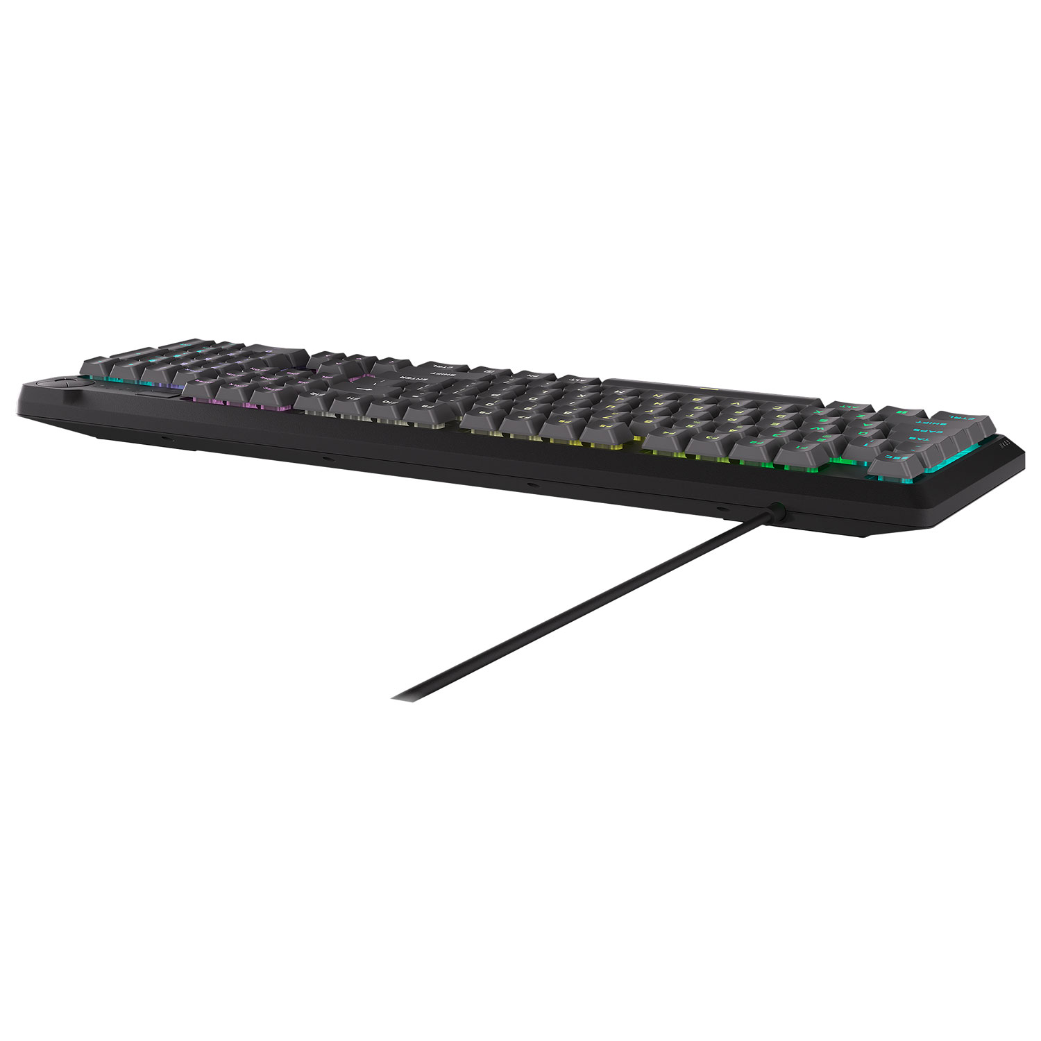 Clavier de jeu à rétroéclairage RVB K55 Core de Corsair - Gris - Exclusivité de Best Buy