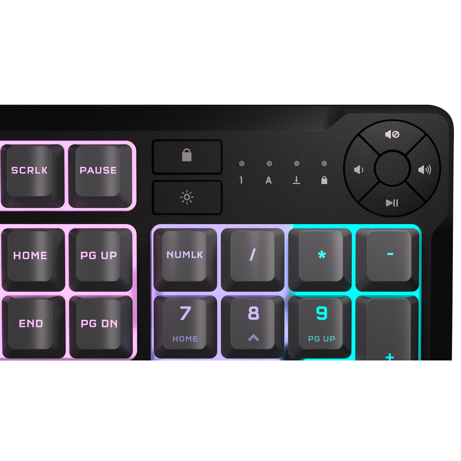 Clavier de jeu à rétroéclairage RVB K55 Core de Corsair - Gris - Exclusivité de Best Buy