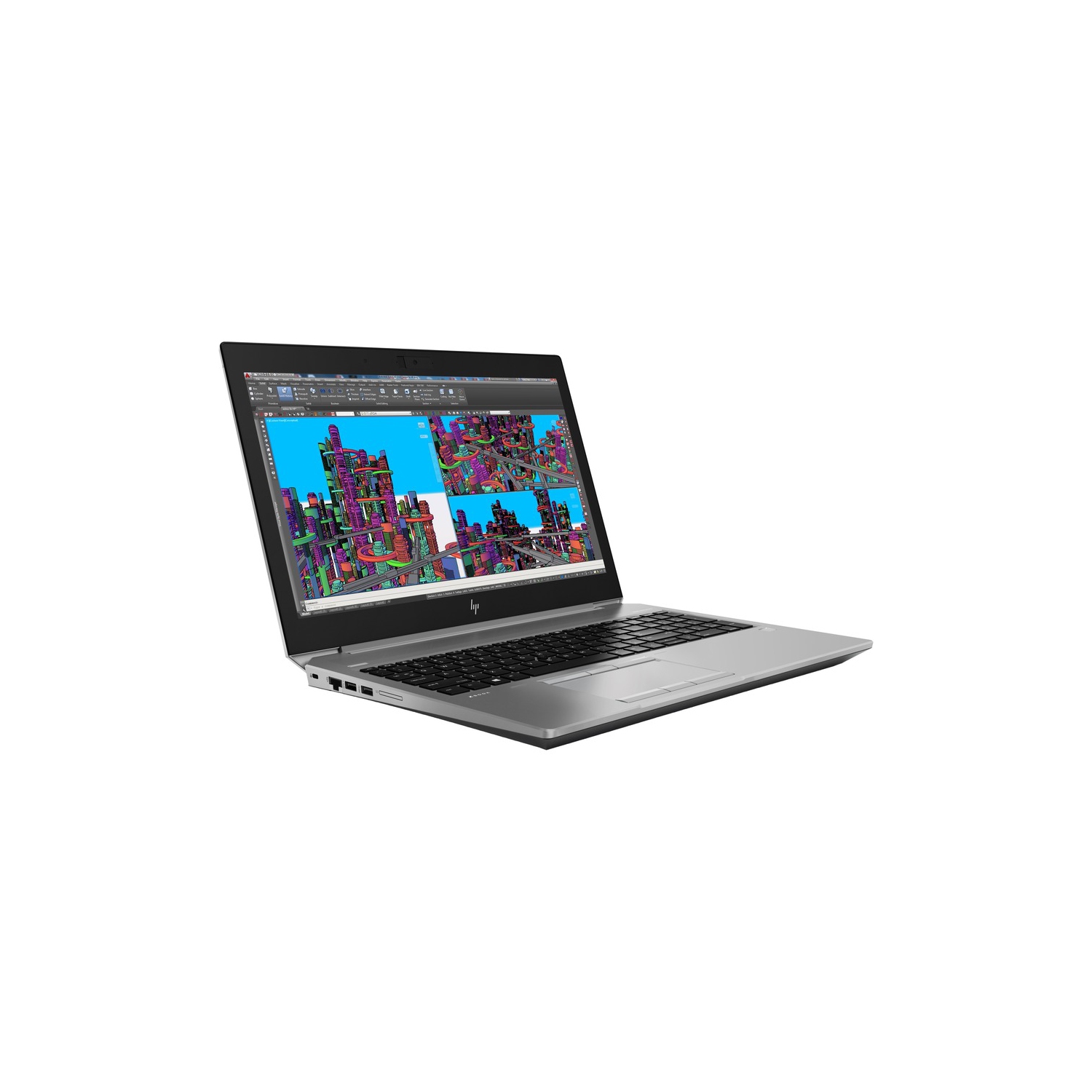 Refurbished (Excellent) - HP ZBook 15 G5 15 G5 15.6" Mobile Workstation Intel i7-8750H 16 GB DDR4 256 GB SSD Quadro P1000 Windows 10 Pro 64-bit