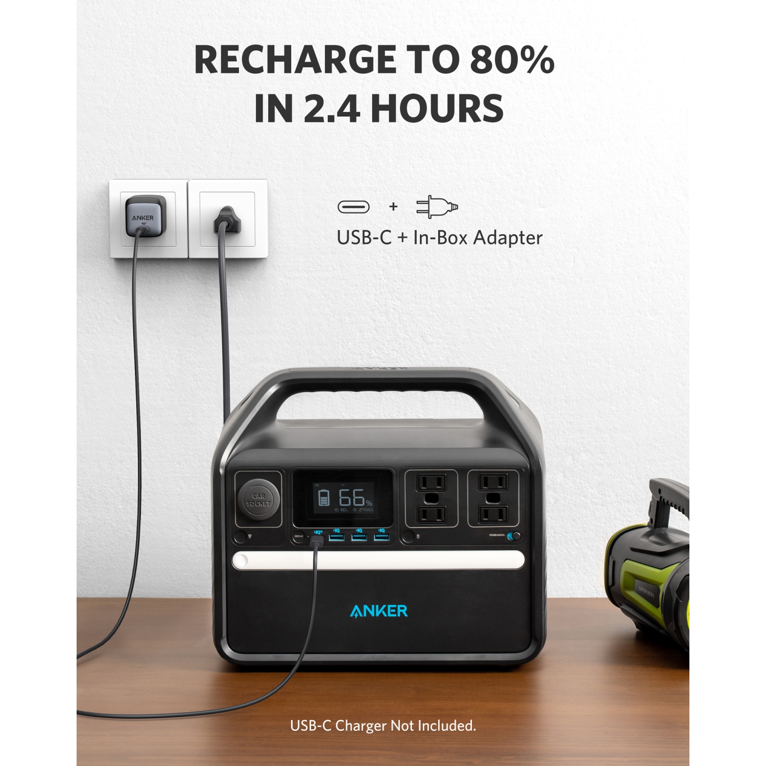 【未使用】Anker 535 Portable Power Station Anker 535 PowerHouse – Canada | ShopSolar