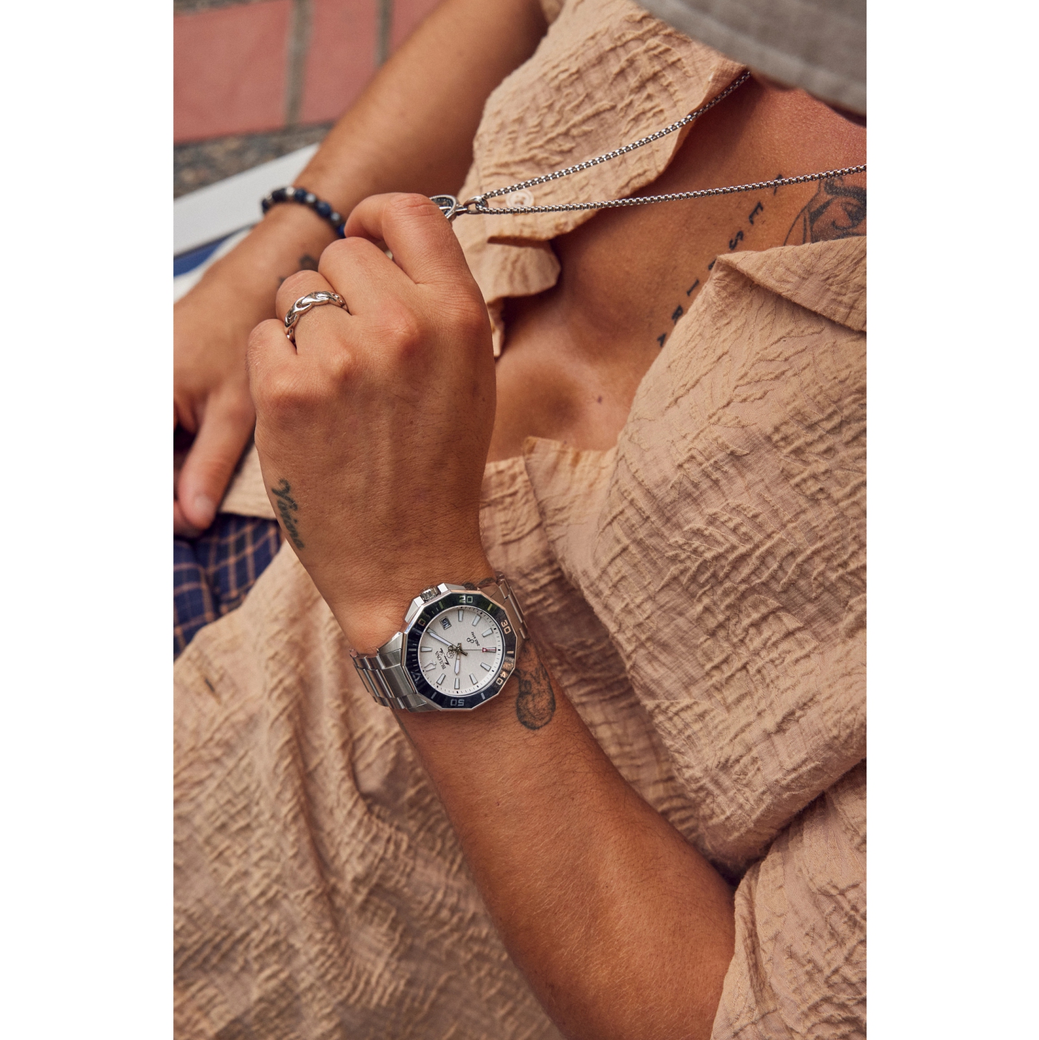 Bulova Mens Marine Star Precisionist Watch 43mm Silver-Tone Stainless Steel Case and Bracelet with White Dial