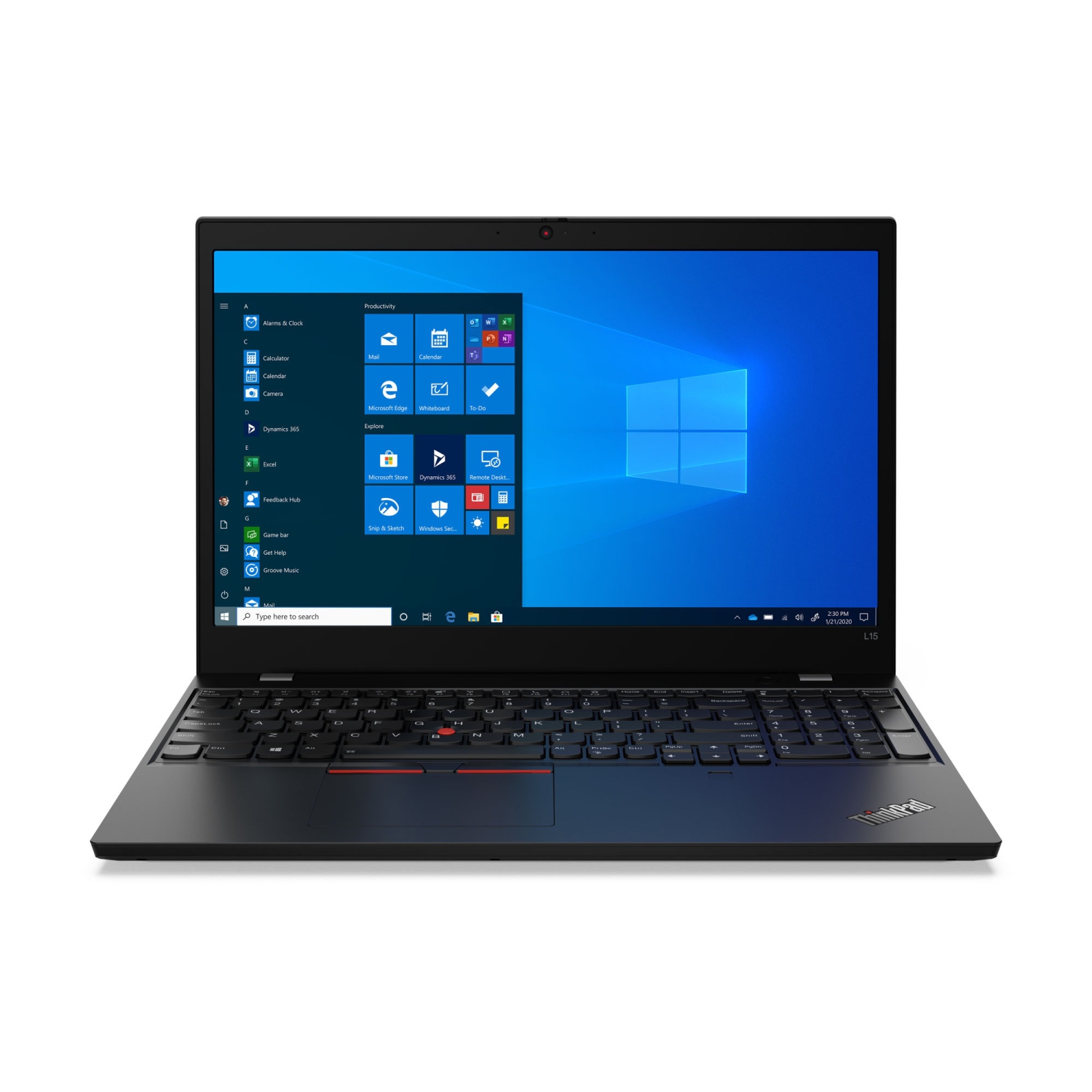 Lenovo ThinkPad L15 AMD Laptop, 15.6" FHD IPS Narrow Bezel, Ryzen 5 4500U Processor, AMD Radeon Graphics, 8GB, 512GB SSD