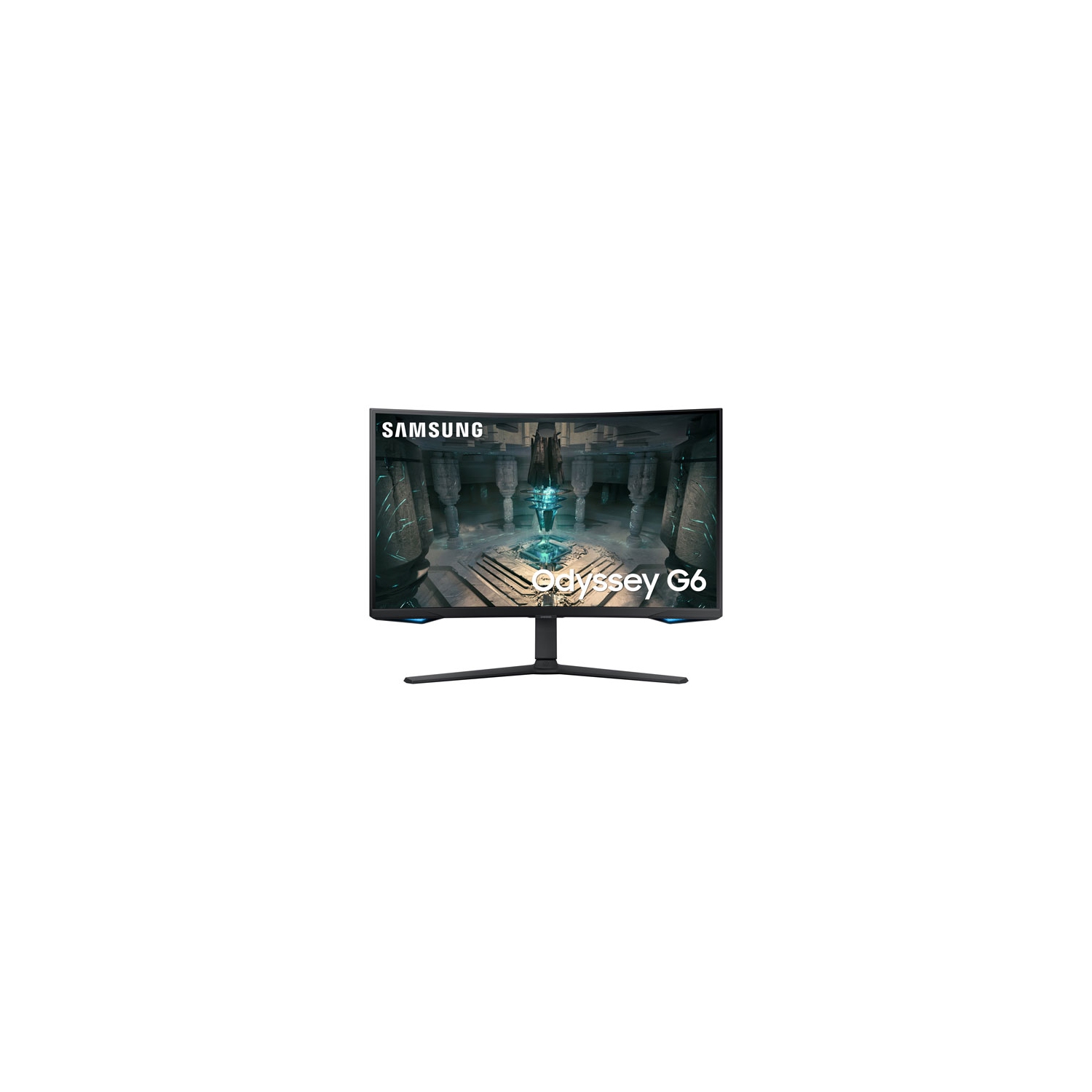 Open Box - Samsung Odyssey G6 32" QHD 240Hz 1ms GTG Curved VA LED FreeSync Gaming Monitor - Black