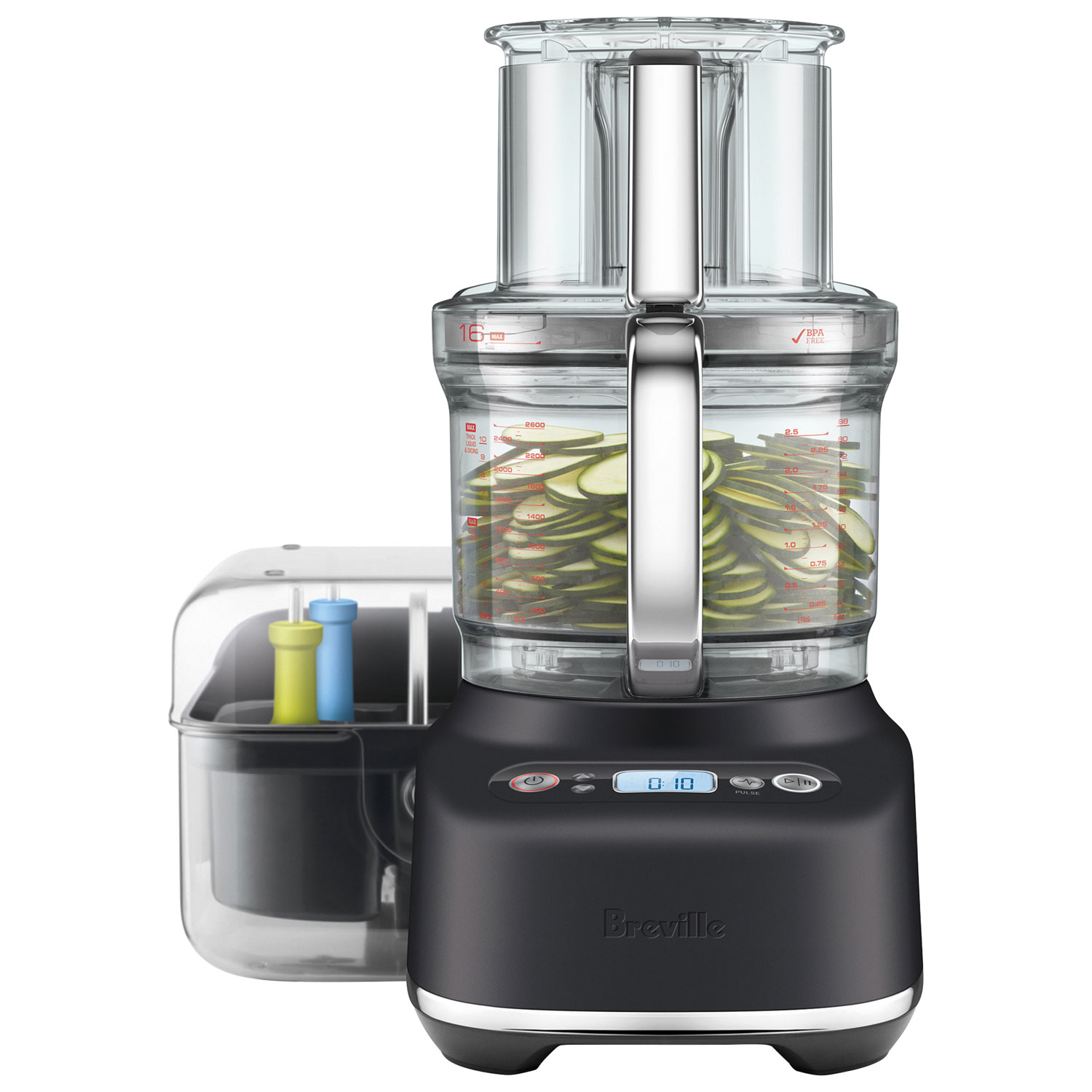 Robot culinaire Sous Chef de Breville - 16 tasses - Truffe noire