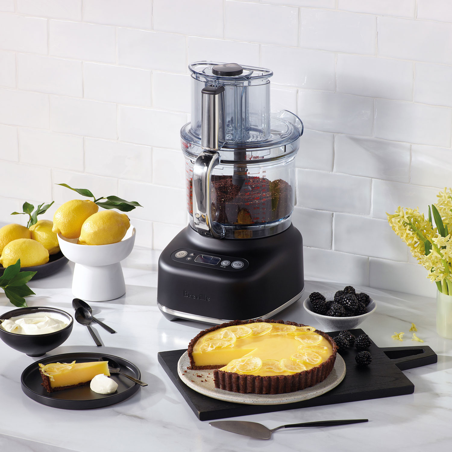 Robot culinaire Sous Chef de Breville - 16 tasses - Truffe noire