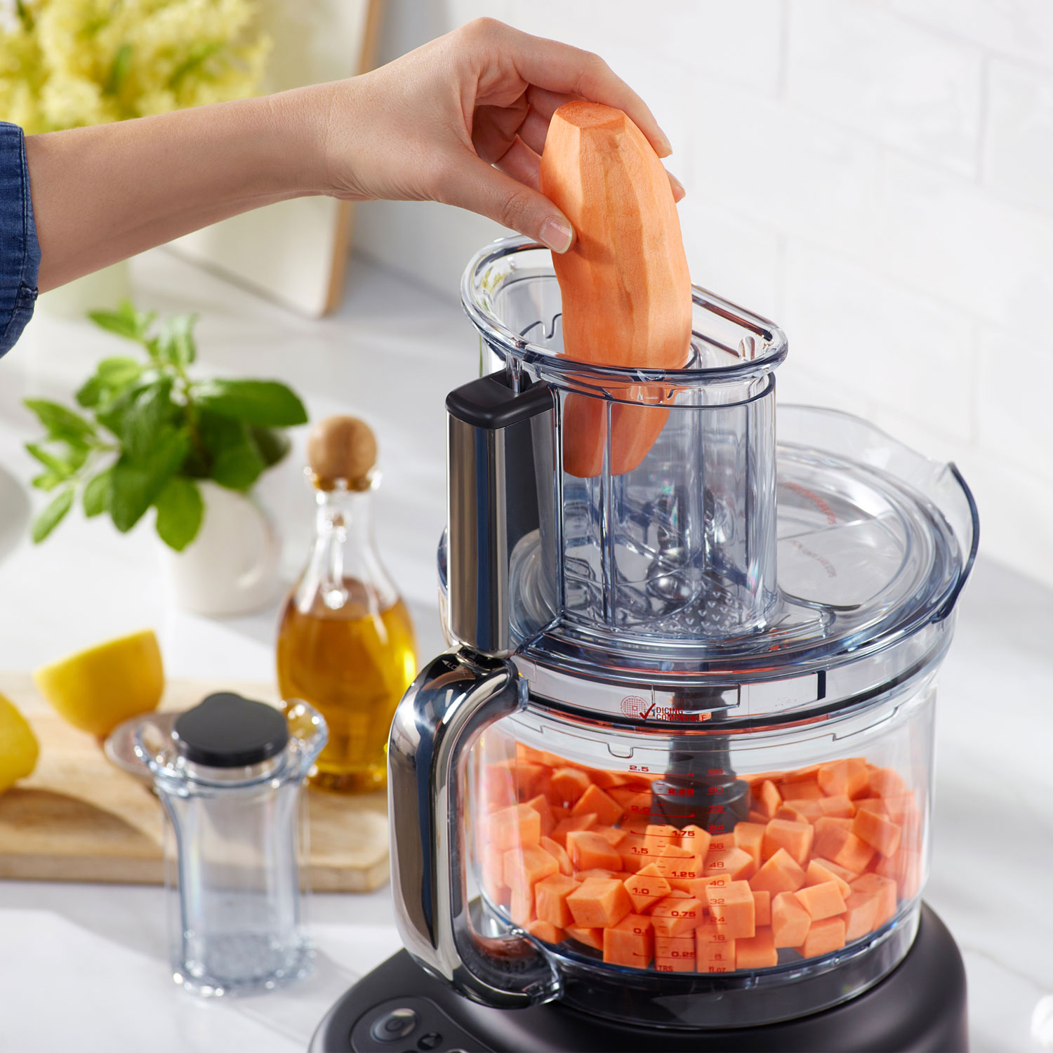 Robot culinaire Sous Chef de Breville - 16 tasses - Truffe noire