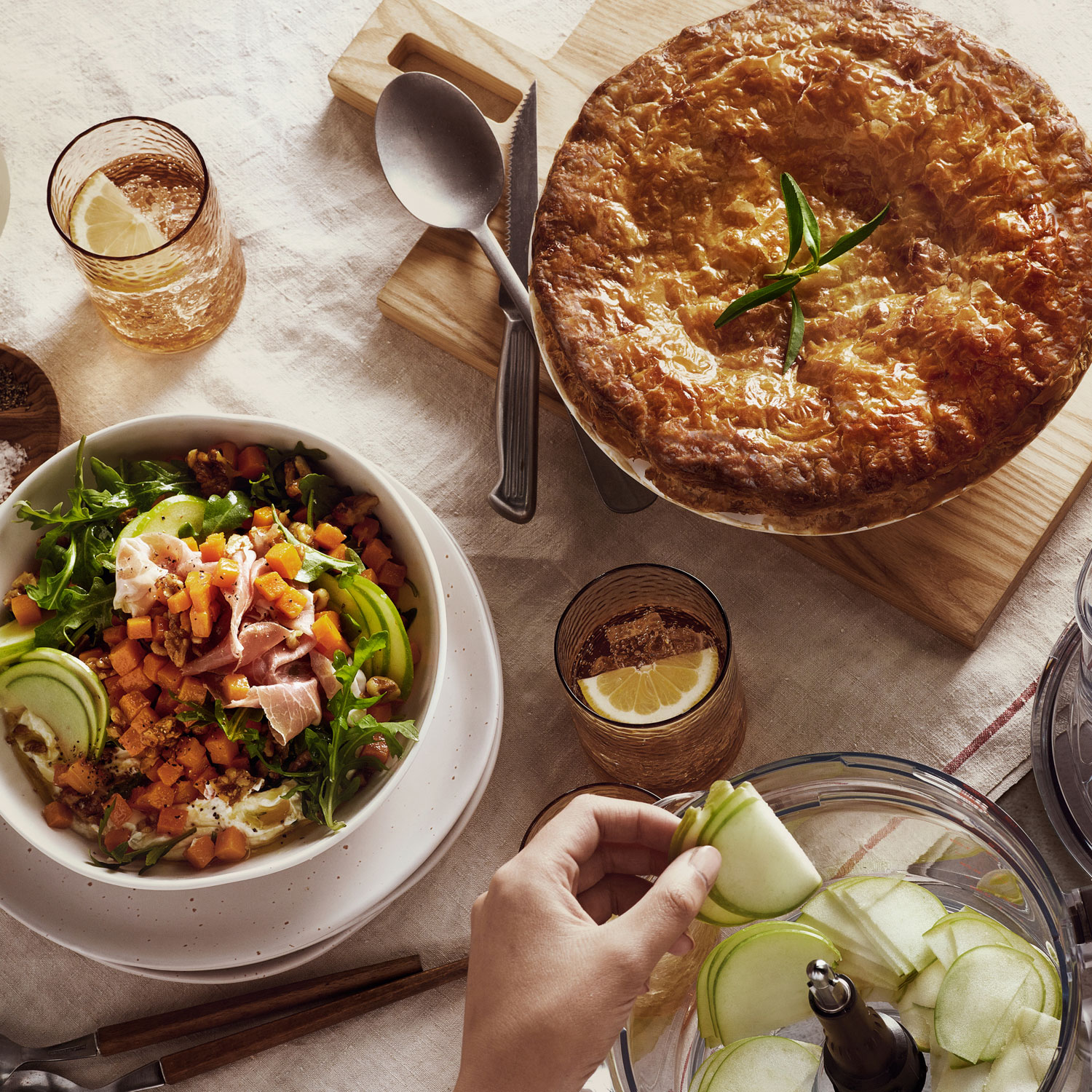 Robot culinaire Paradice de Breville - 9 tasses - Damas bleu