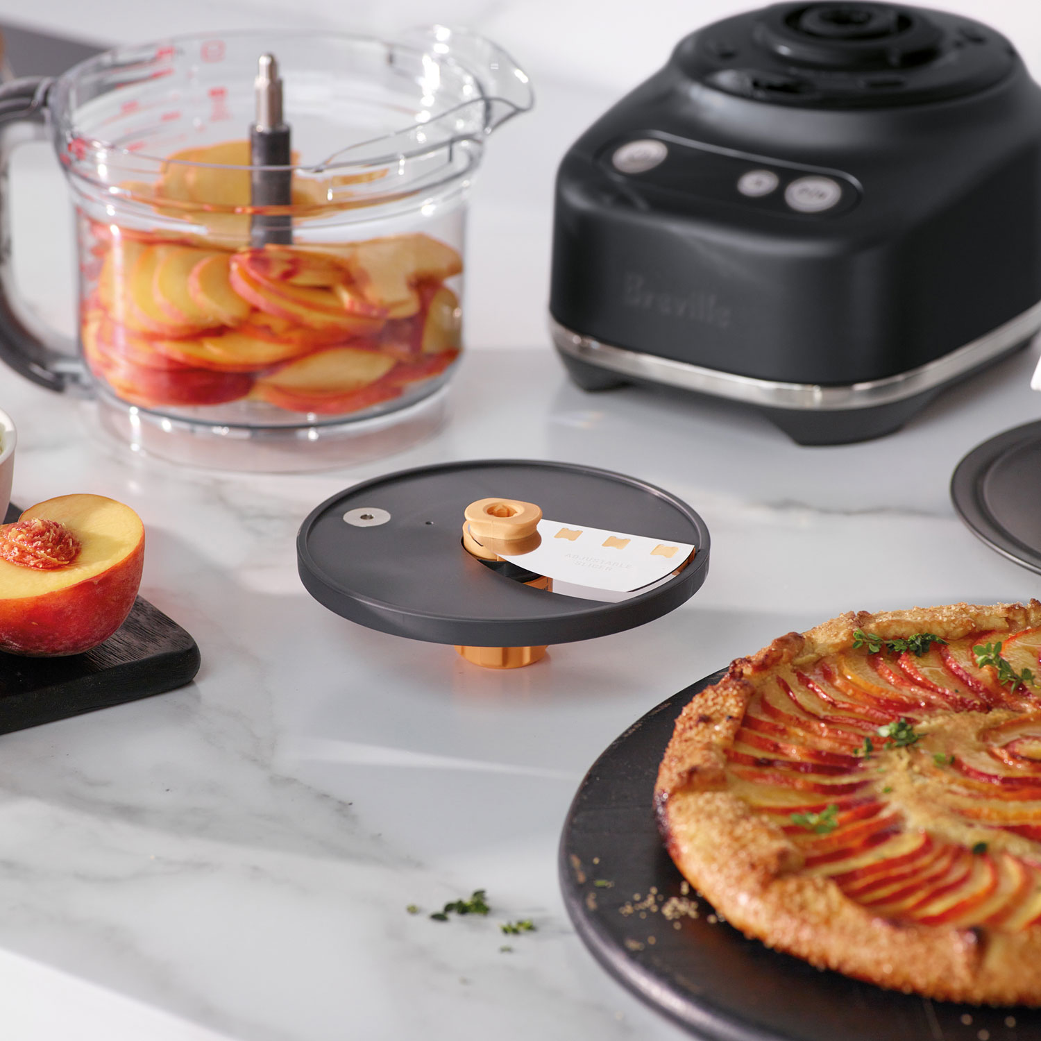 Breville Paradice Food Processor - 9-Cup - Black Truffle