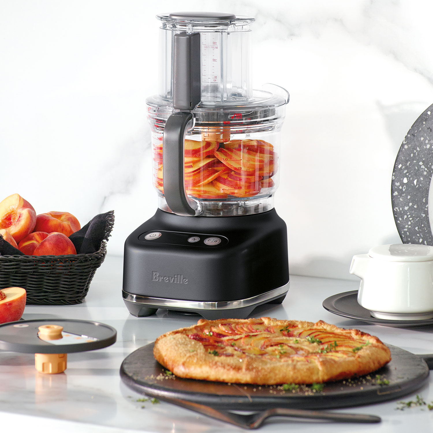 Breville Paradice Food Processor - 9-Cup - Black Truffle