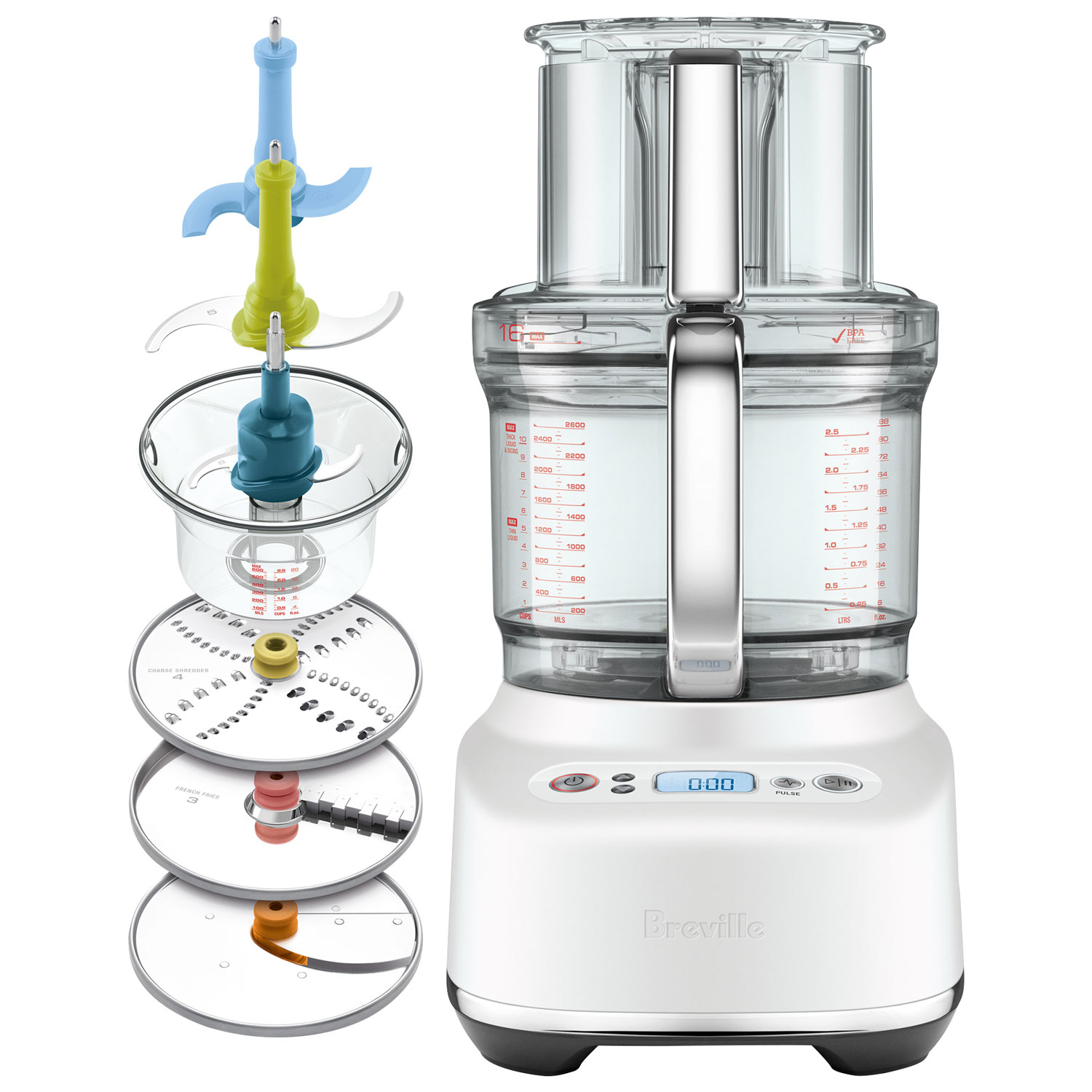 Robot culinaire Sous Chef de Breville - 16 tasses - Sel de mer