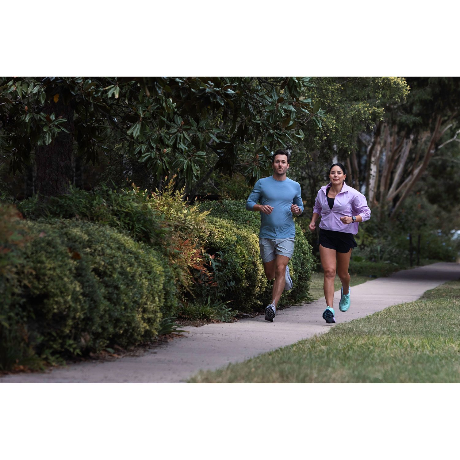 Garmin Forerunner 165 45mm Bluetooth Running Smartwatch - Medium / Large - Mist Grey/Whitestone