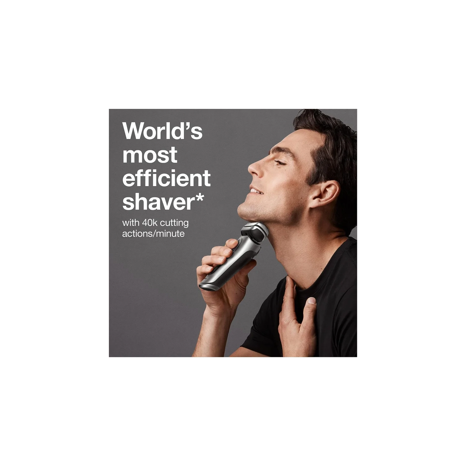 Braun Series 9 9376cc Latest Generation Electric Shaver - Rechargeable & Cordless Razor for Men with Clean&Charge Station and Fabric Travel Case