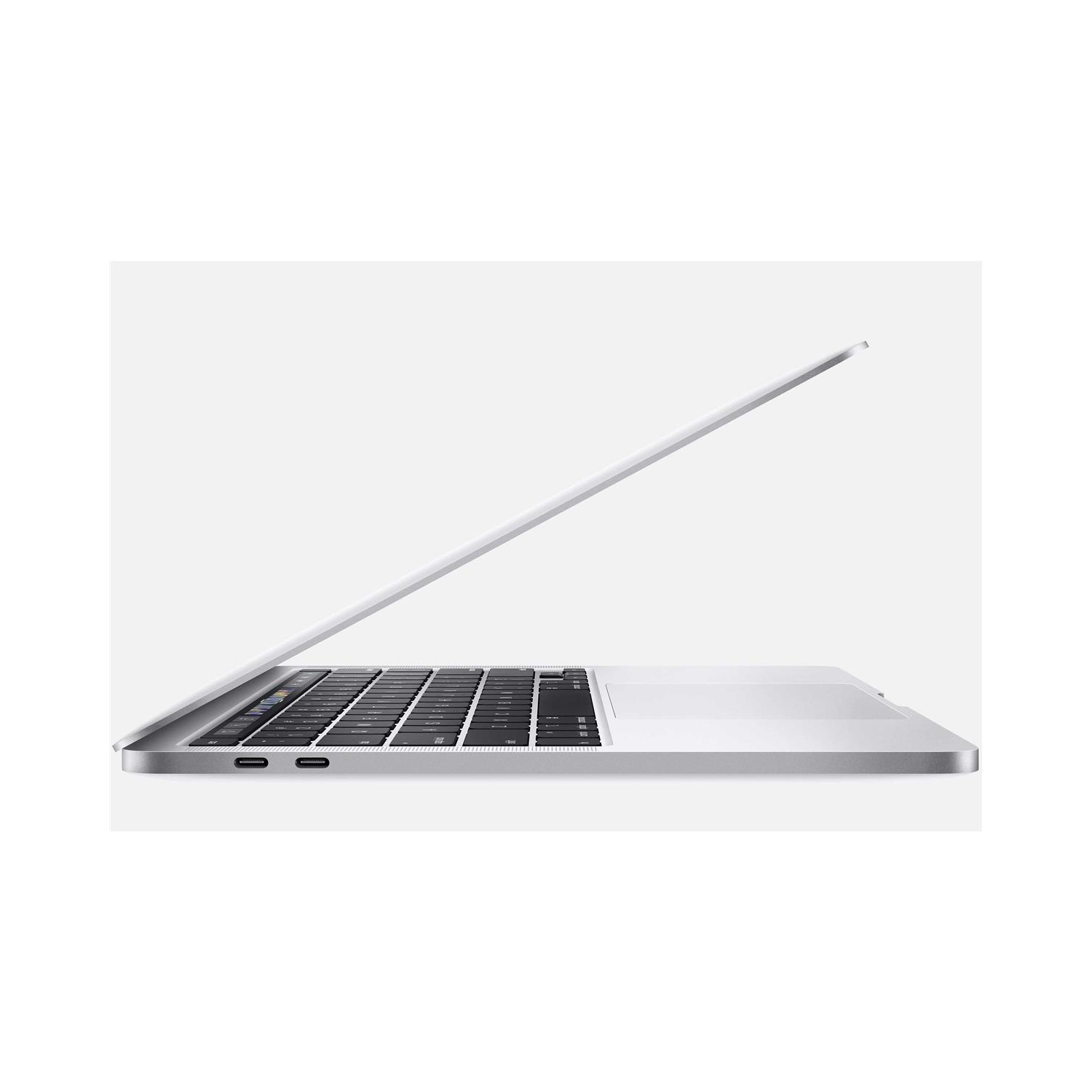 Refurbished - Apple MacBook Pro 13.3" with Touch Bar (2020) - Silver (Intel i7 2.3GHz Quad Core / 512GB SSD / 16GB RAM)-English