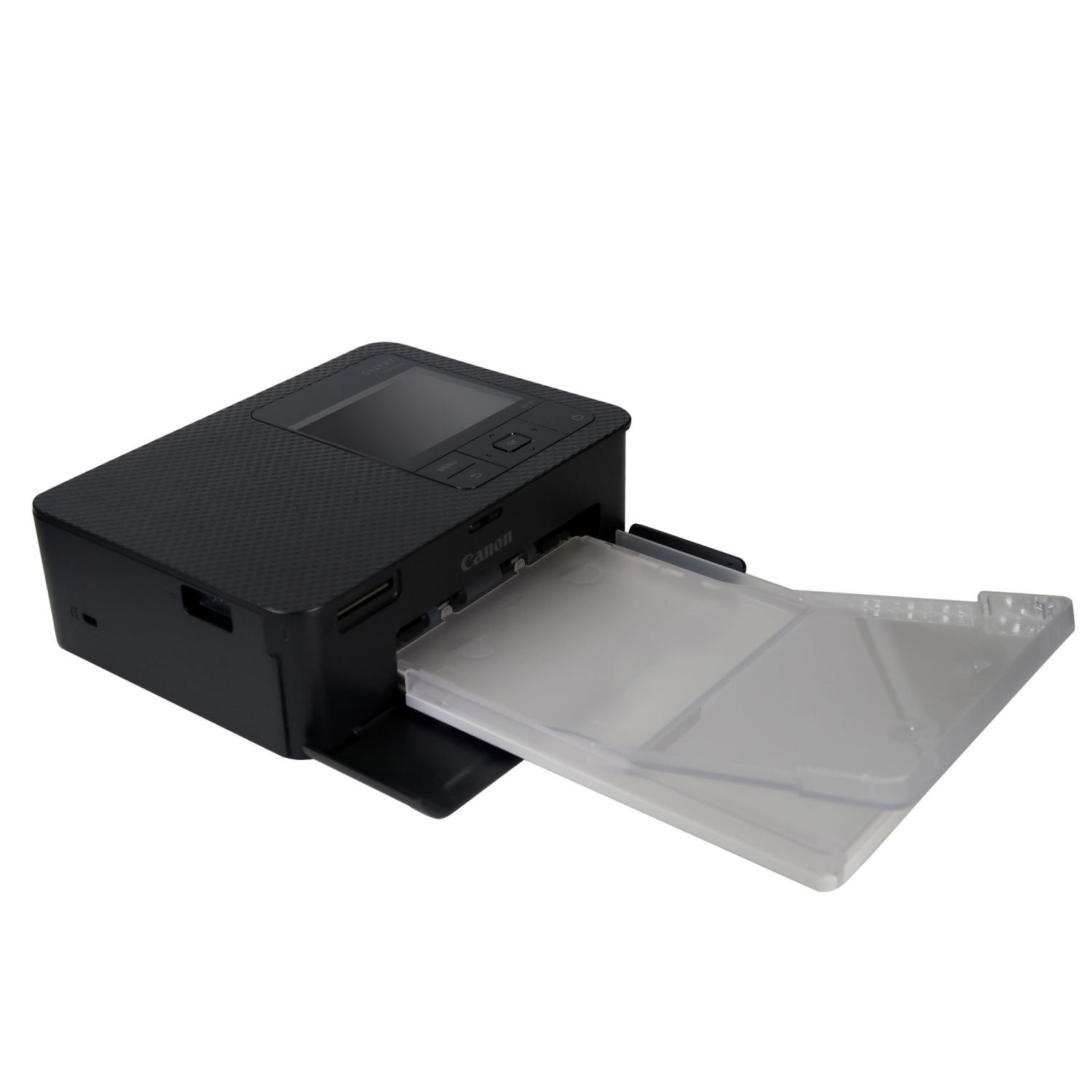 Canon SELPHY CP1500 Compact Photo Printer Black with KP-108IN Paper Set 3115B001