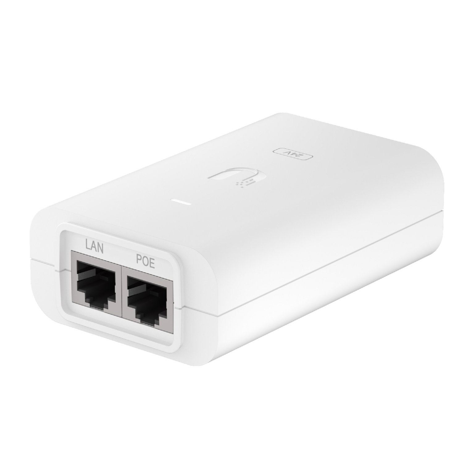 Ubiquiti 48-volt 24-Watt PoE Adapter - White