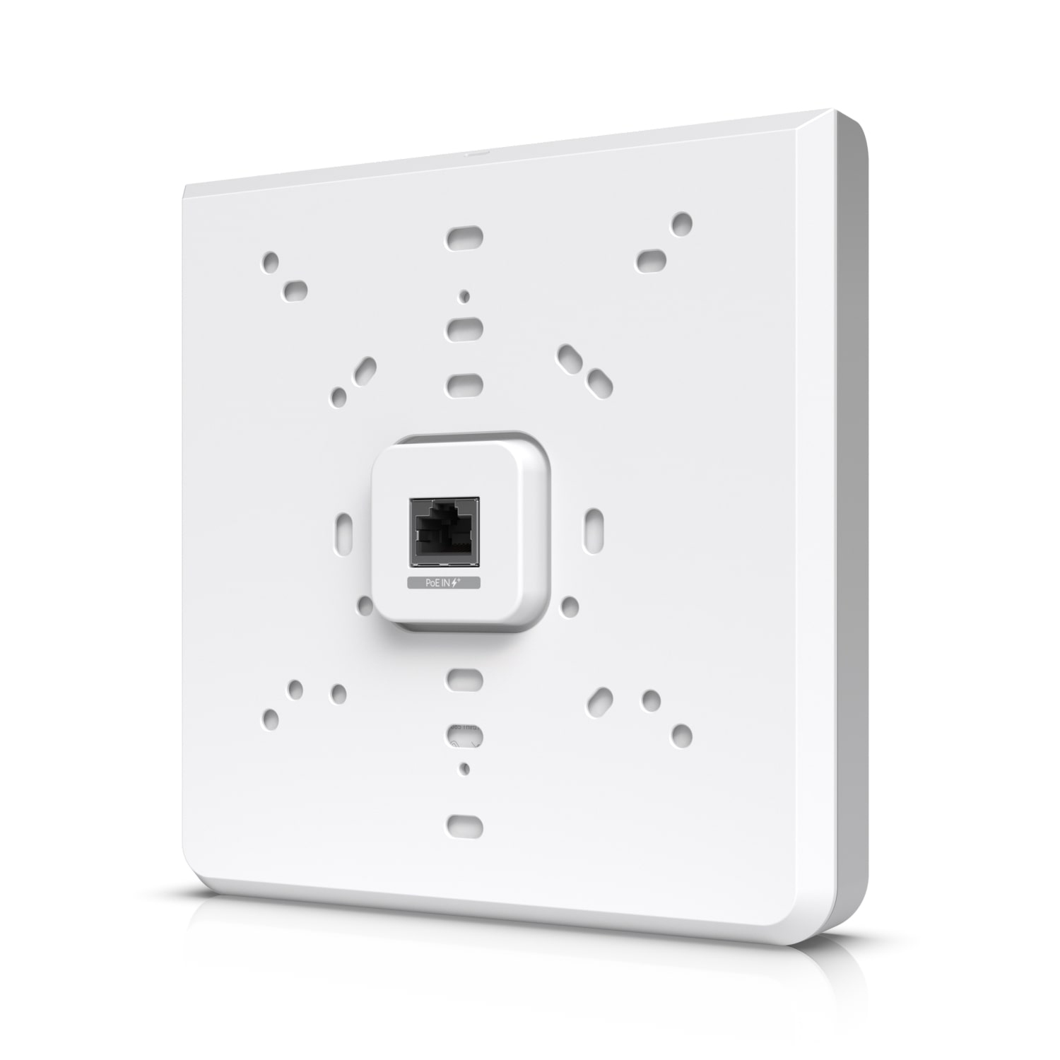 Ubiquiti Wall-Mount WiFi6 AP 2.5 GbE, Built-in POE Switch, 10.2 Gbps OTA, 600+ Client Capacity - White